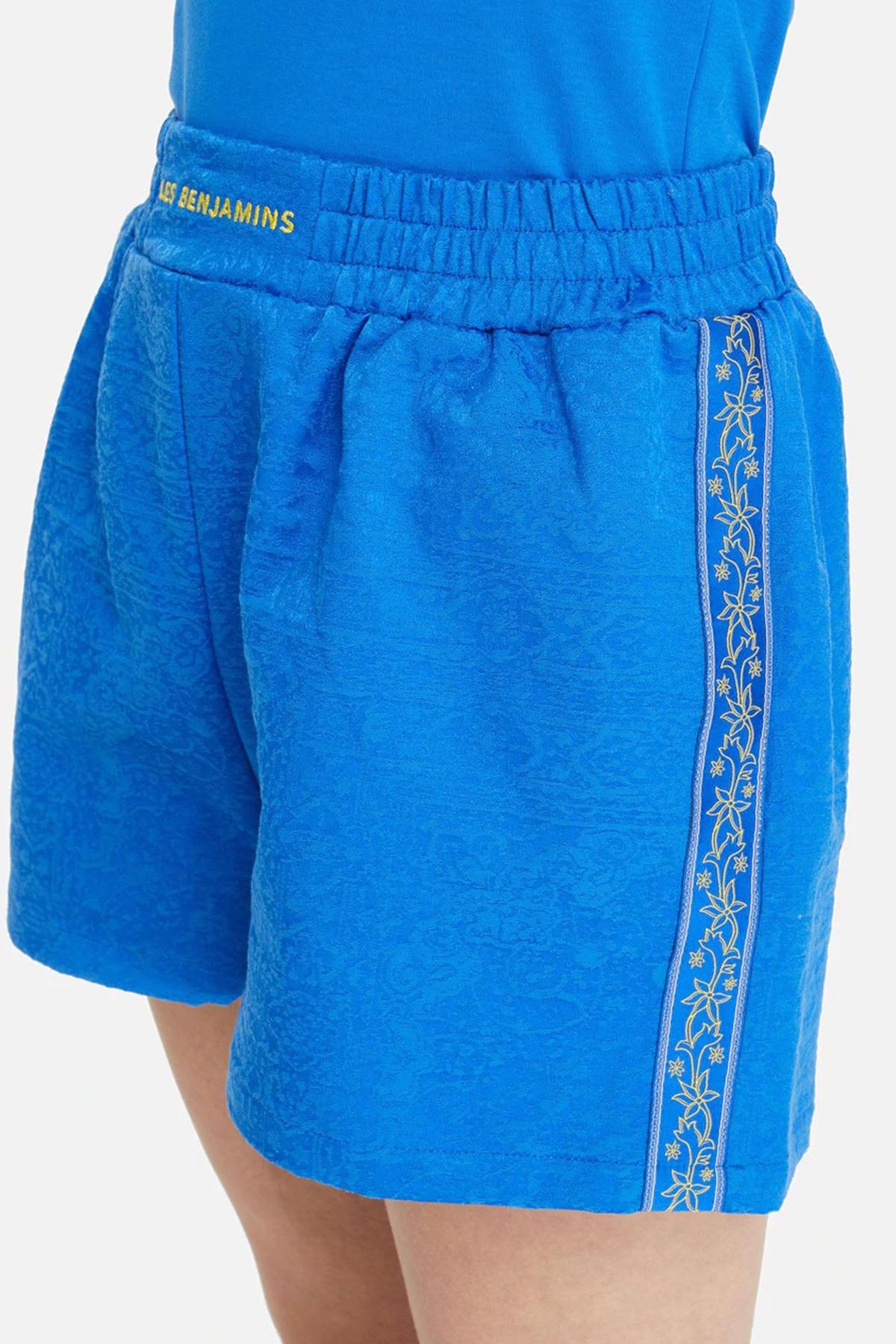 Les Benjamins Beli Lastikli Şerit Detaylı Şort-Libas Trendy Fashion Store