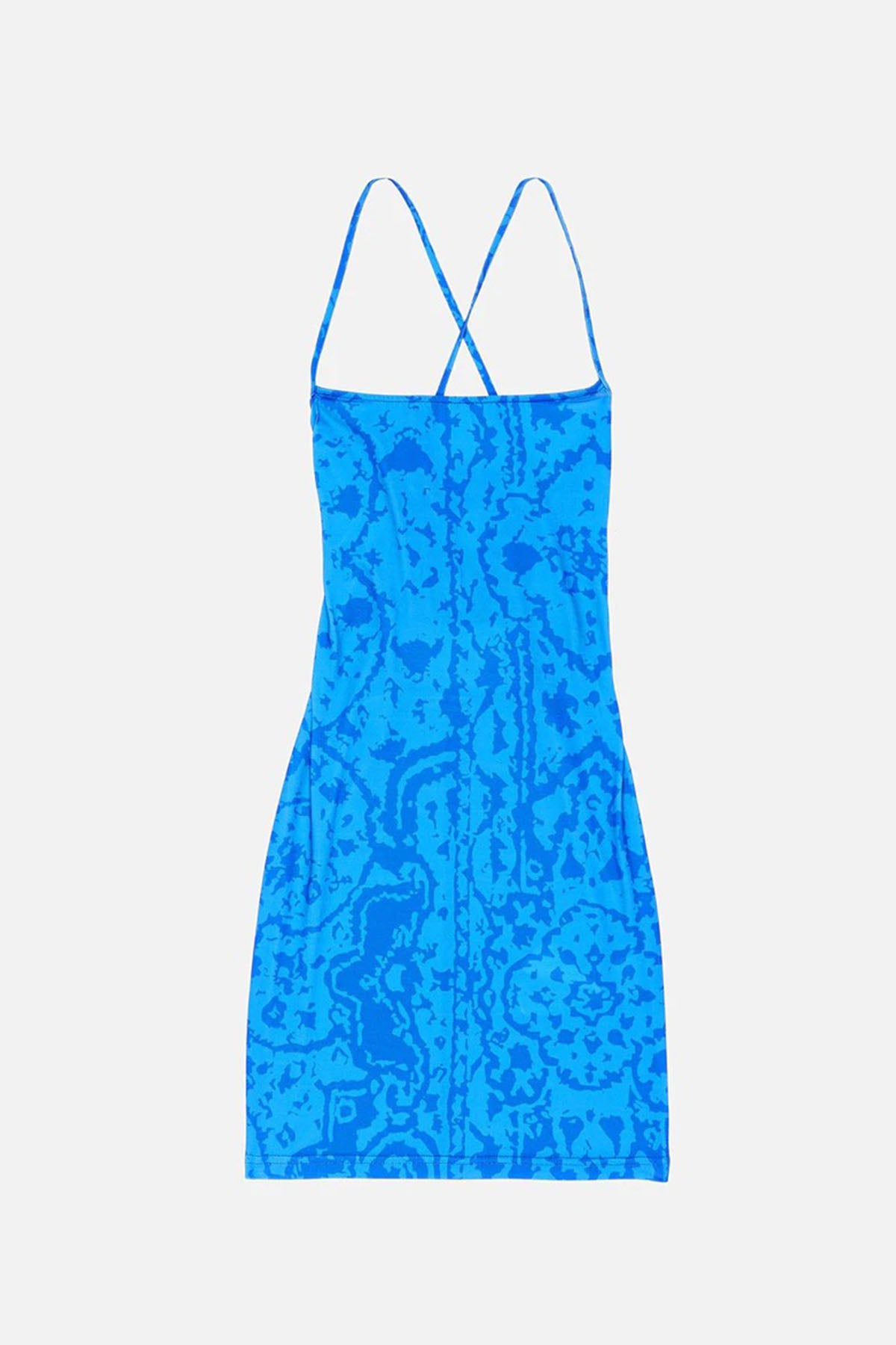 Les Benjamins Sırt Dekolteli Dar Kesim Mini Elbise-Libas Trendy Fashion Store