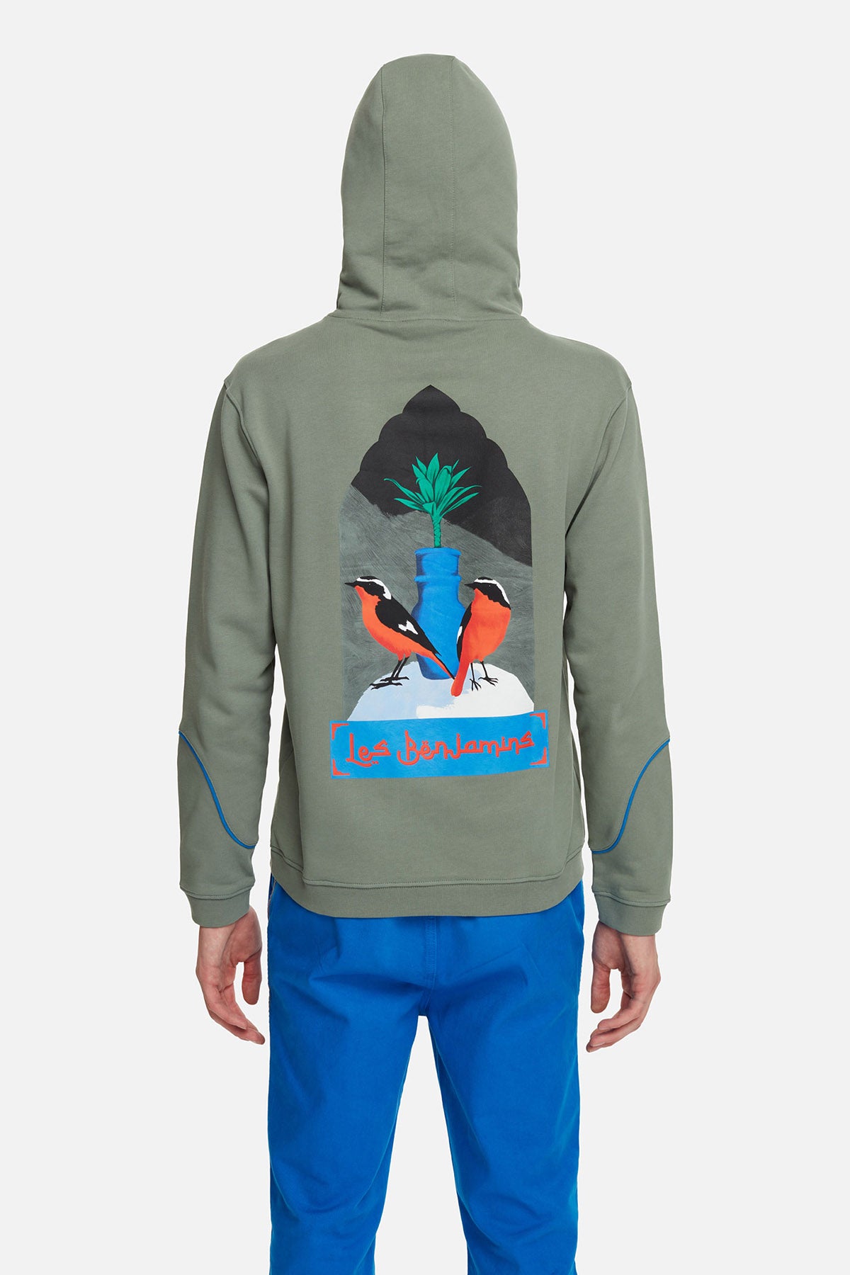 Les Benjamins Biye Detaylı Kapüşonlu Sweatshirt-Libas Trendy Fashion Store