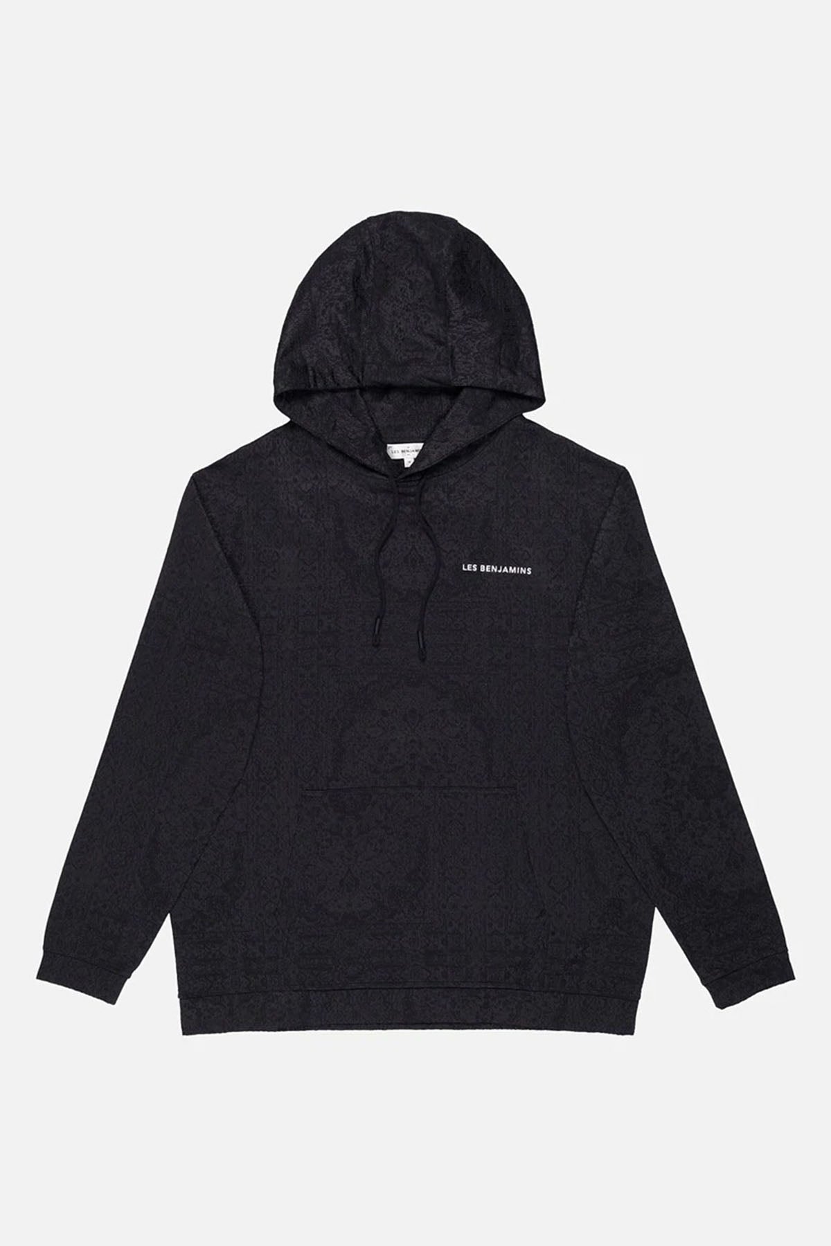 Les Benjamins Kapüşonlu Desenli Sweatshirt-Libas Trendy Fashion Store