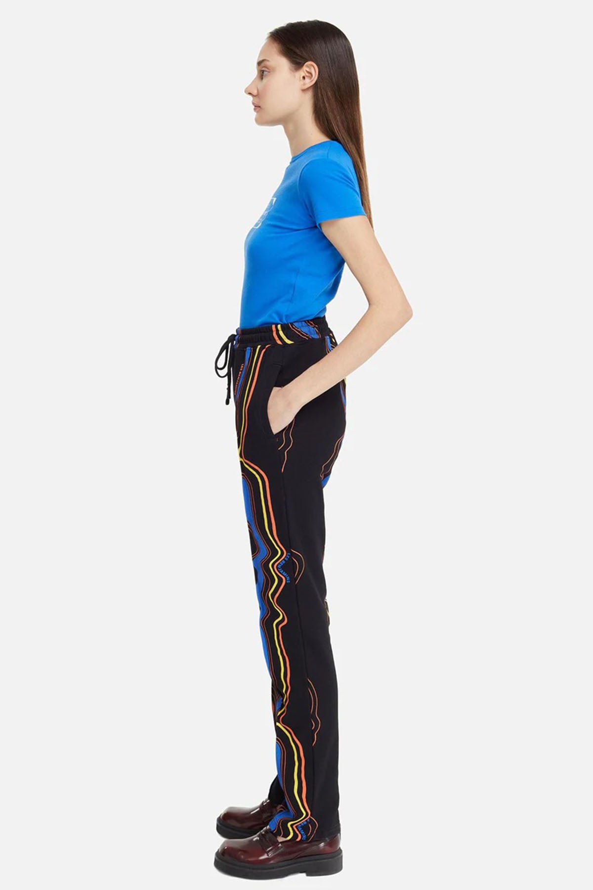 Les Benjamins Beli Lastikli Desenli Eşofman Altı-Libas Trendy Fashion Store