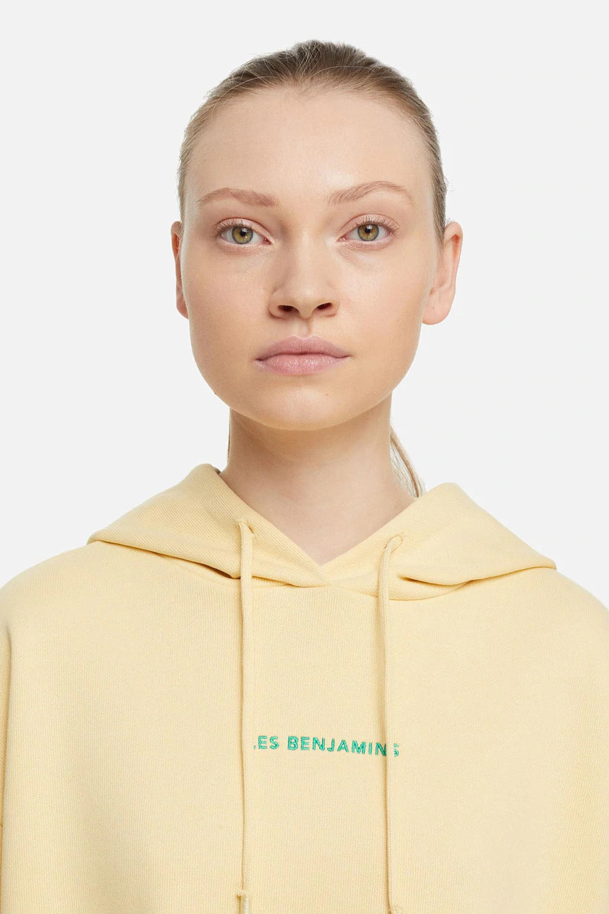 Les Benjamins Geniş Kesim Kapüşonlu Crop Sweatshirt-Libas Trendy Fashion Store