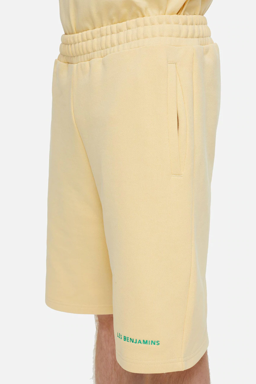 Les Benjamins Regular Fit Beli Lastikli Penye Şort-Libas Trendy Fashion Store