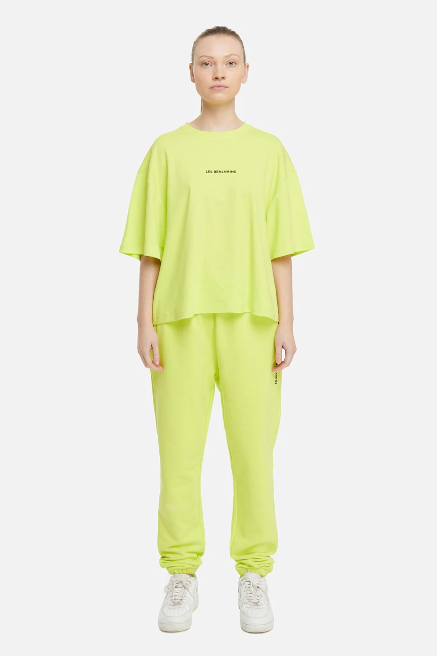 Les Benjamins Geniş Kesim Logolu T-shirt-Libas Trendy Fashion Store