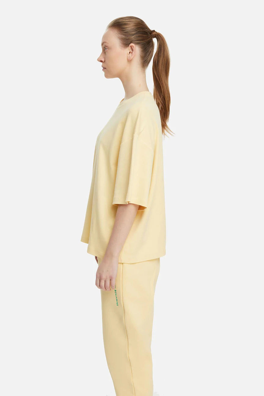 Les Benjamins Geniş Kesim Logolu T-shirt-Libas Trendy Fashion Store