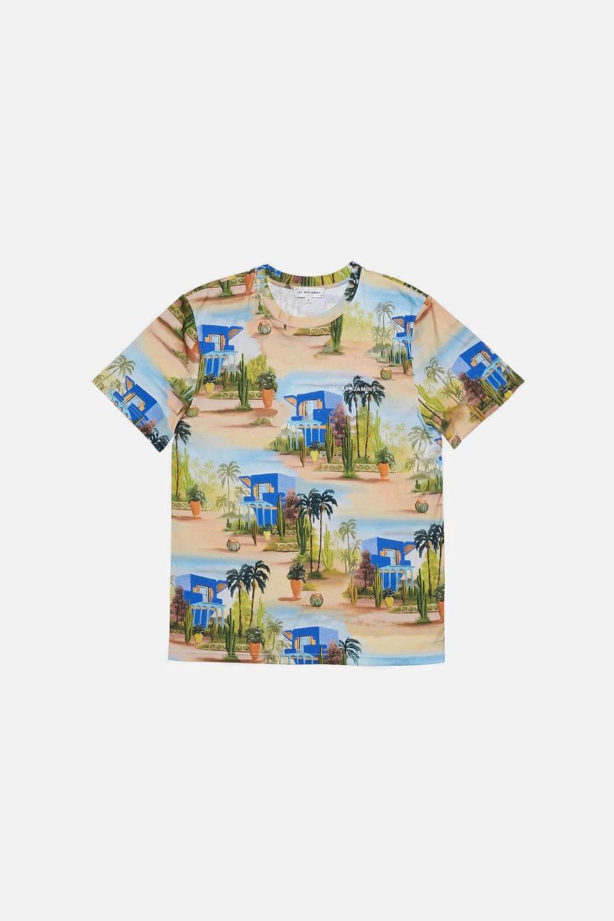 Les Benjamins Regular Fit Desenli T-shirt-Libas Trendy Fashion Store