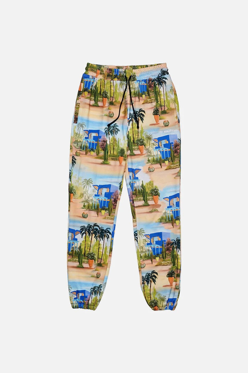 Les Benjamins Beli Lastikli Desenli Eşofman Altı-Libas Trendy Fashion Store