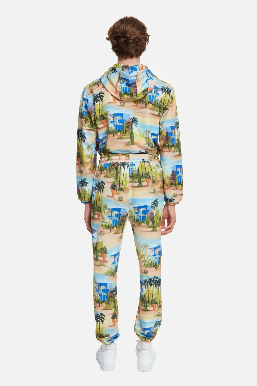 Les Benjamins Beli Lastikli Desenli Eşofman Altı-Libas Trendy Fashion Store