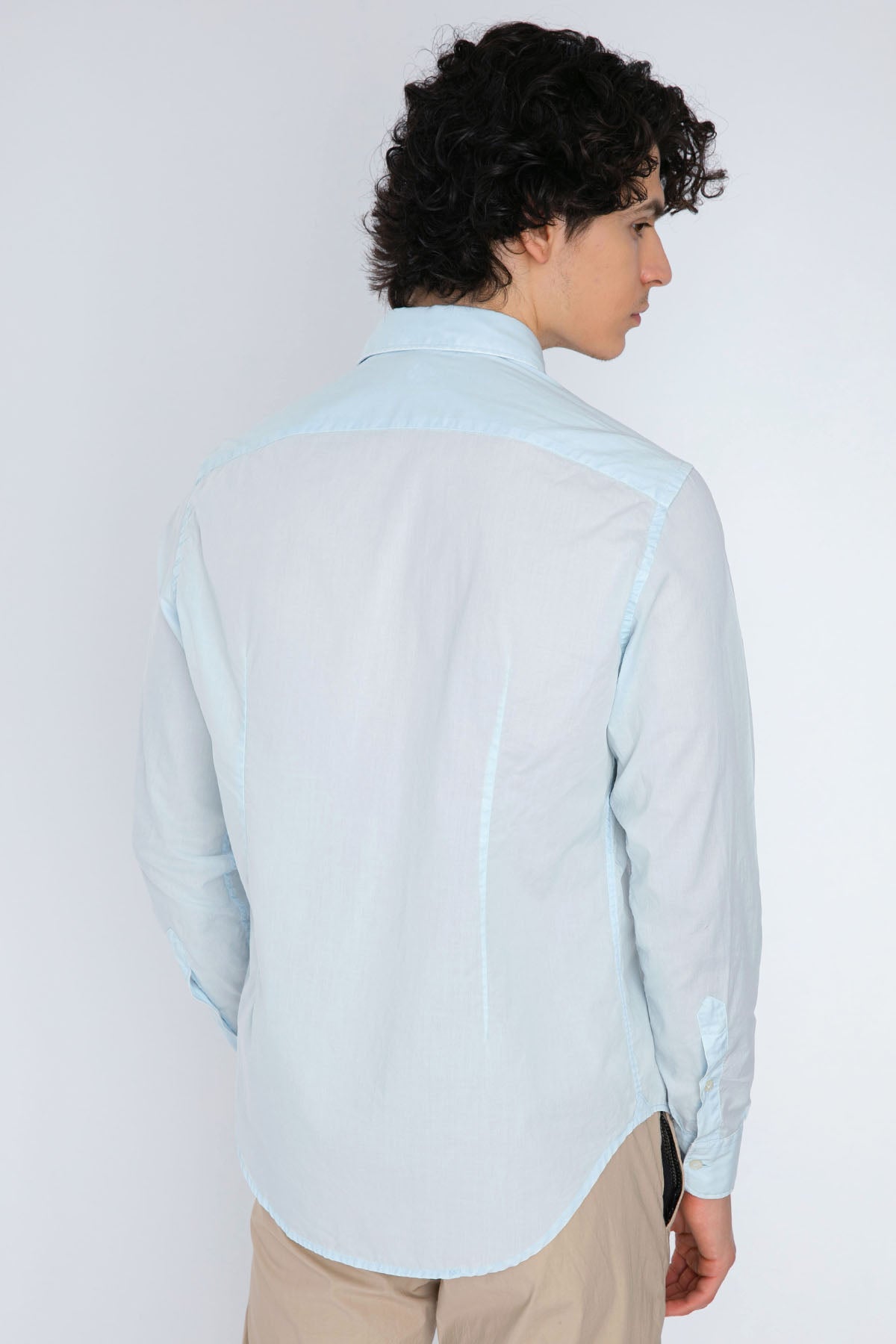 Fradi Fransız Yaka Yıkamalı Gömlek-Libas Trendy Fashion Store