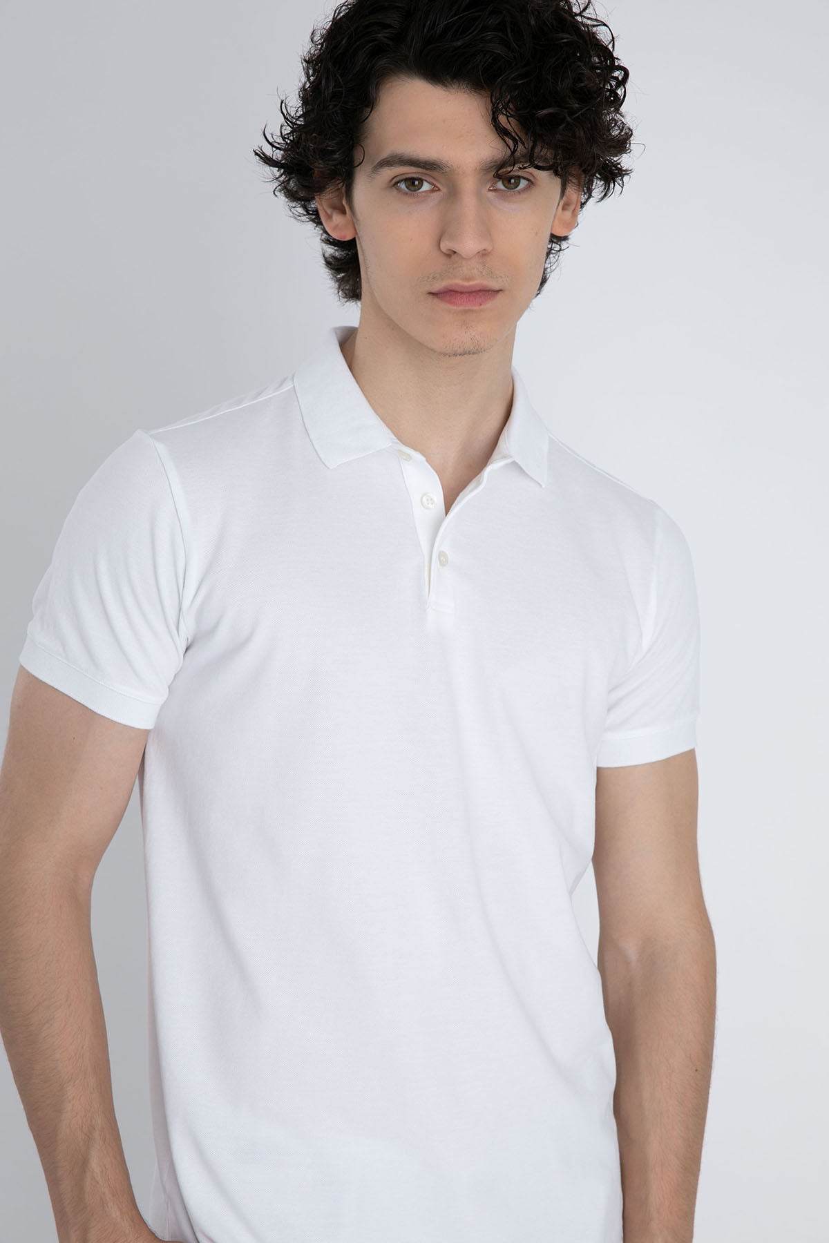 Fradi Streç Polo Yaka T-shirt-Libas Trendy Fashion Store