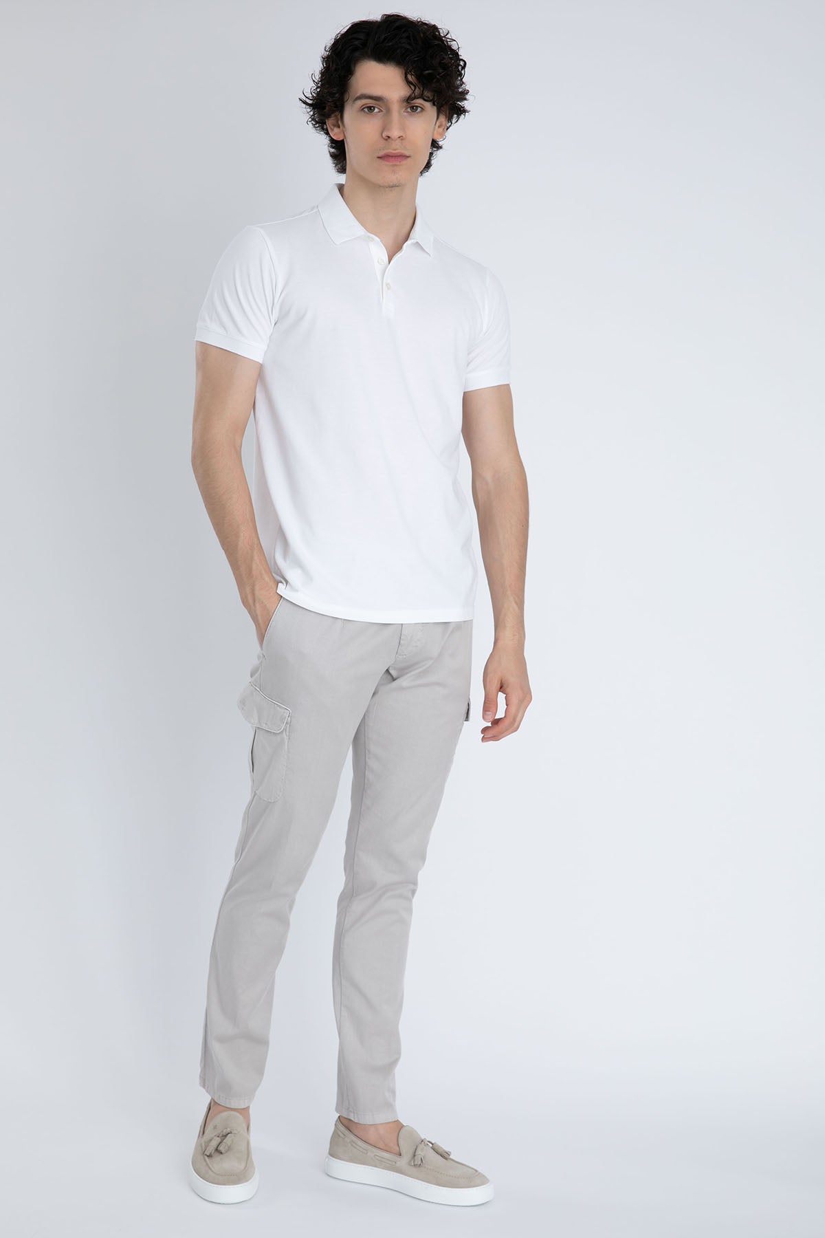 Fradi Streç Polo Yaka T-shirt-Libas Trendy Fashion Store