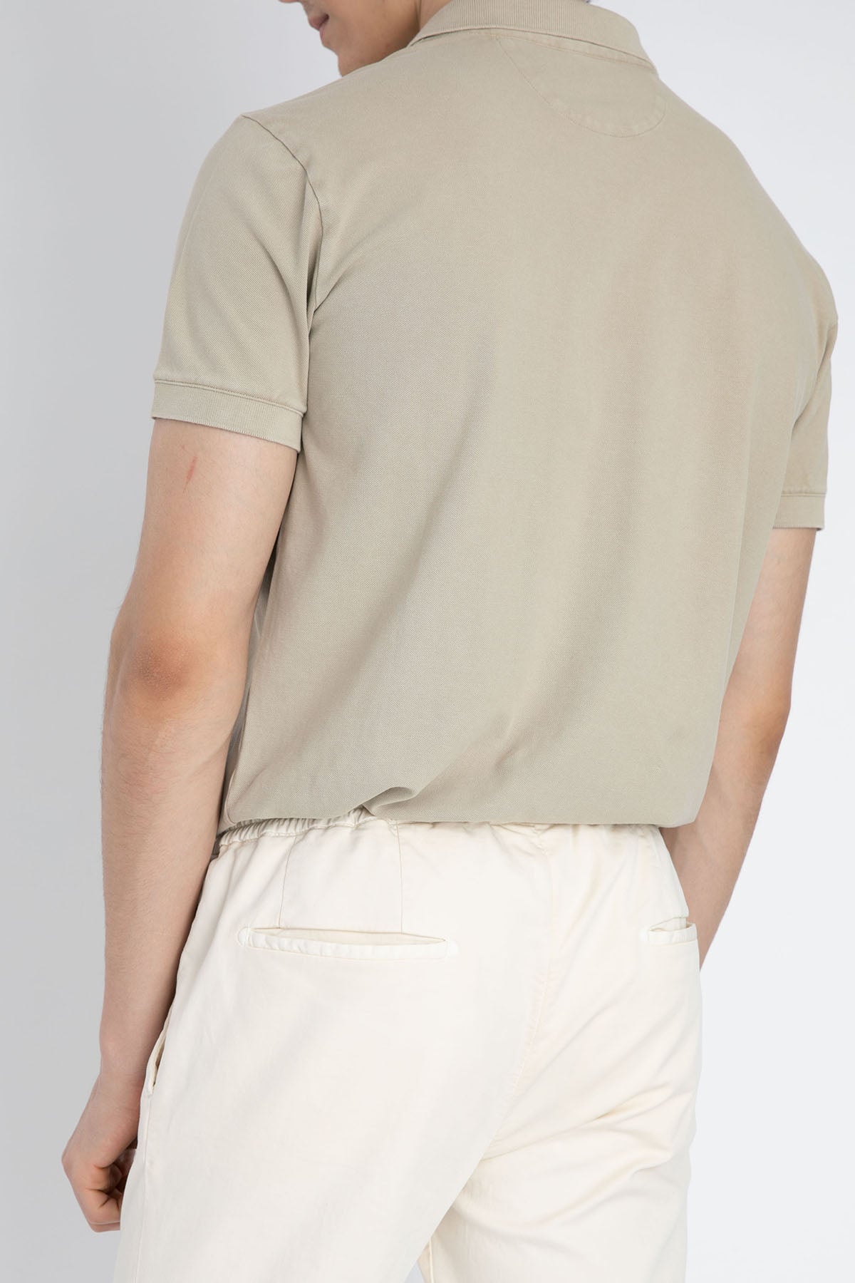 Fradi Beli Lastikli Tek Pile Pantolon-Libas Trendy Fashion Store