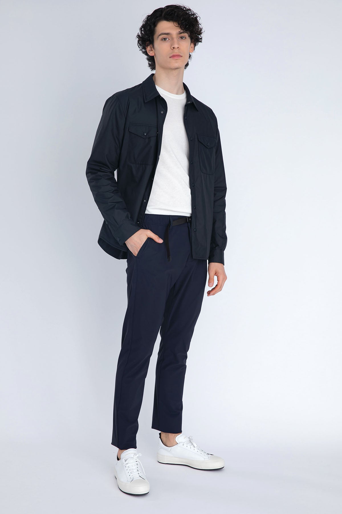 Fradi Dolgulu Kapak Cep Detaylı İnce Ceket-Libas Trendy Fashion Store