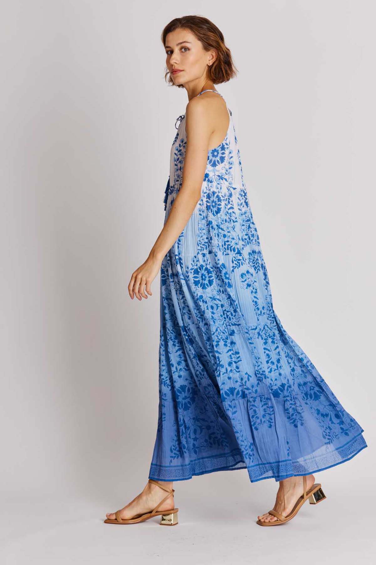 Rene Derhy Abbey İp Askılı Maxi Elbise-Libas Trendy Fashion Store