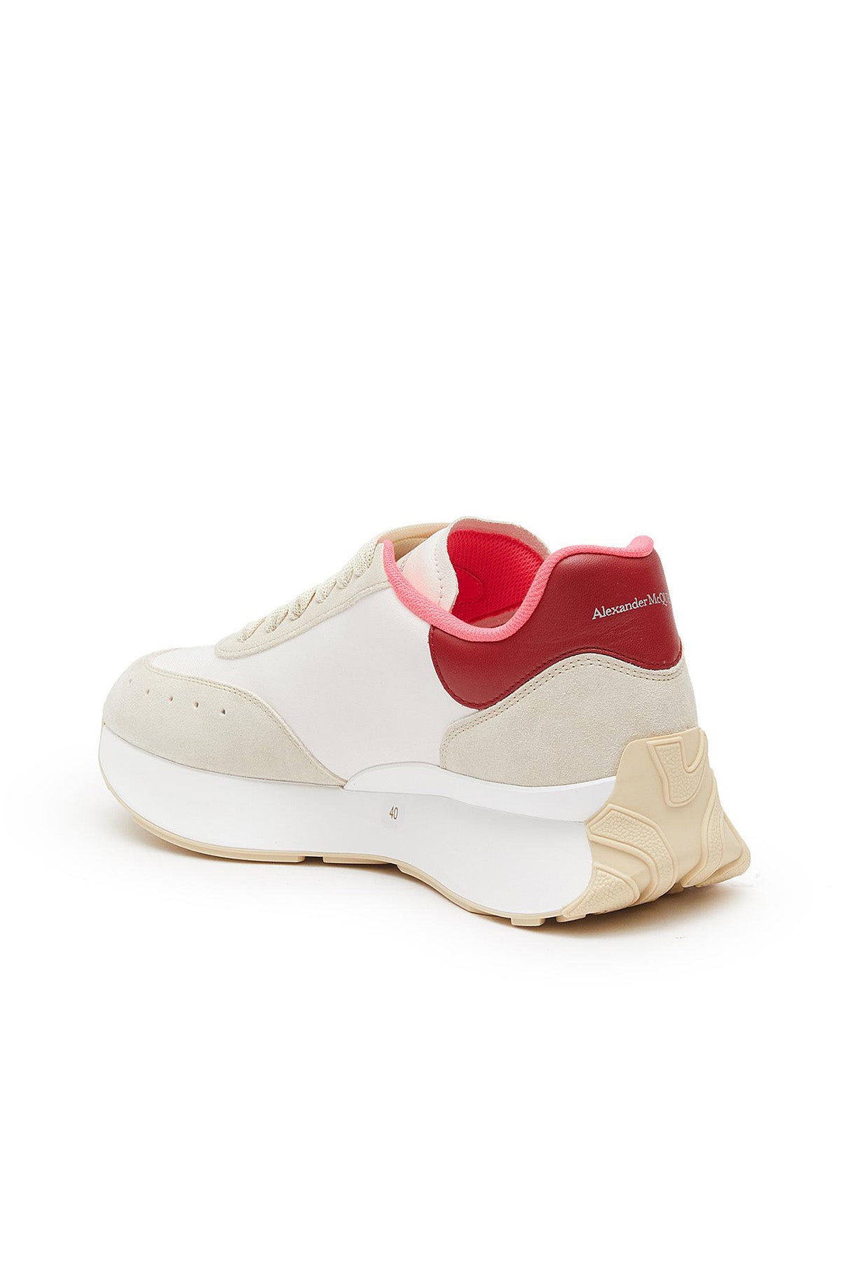 Alexander Mcqueen Deri Sneaker Ayakkabı-Libas Trendy Fashion Store