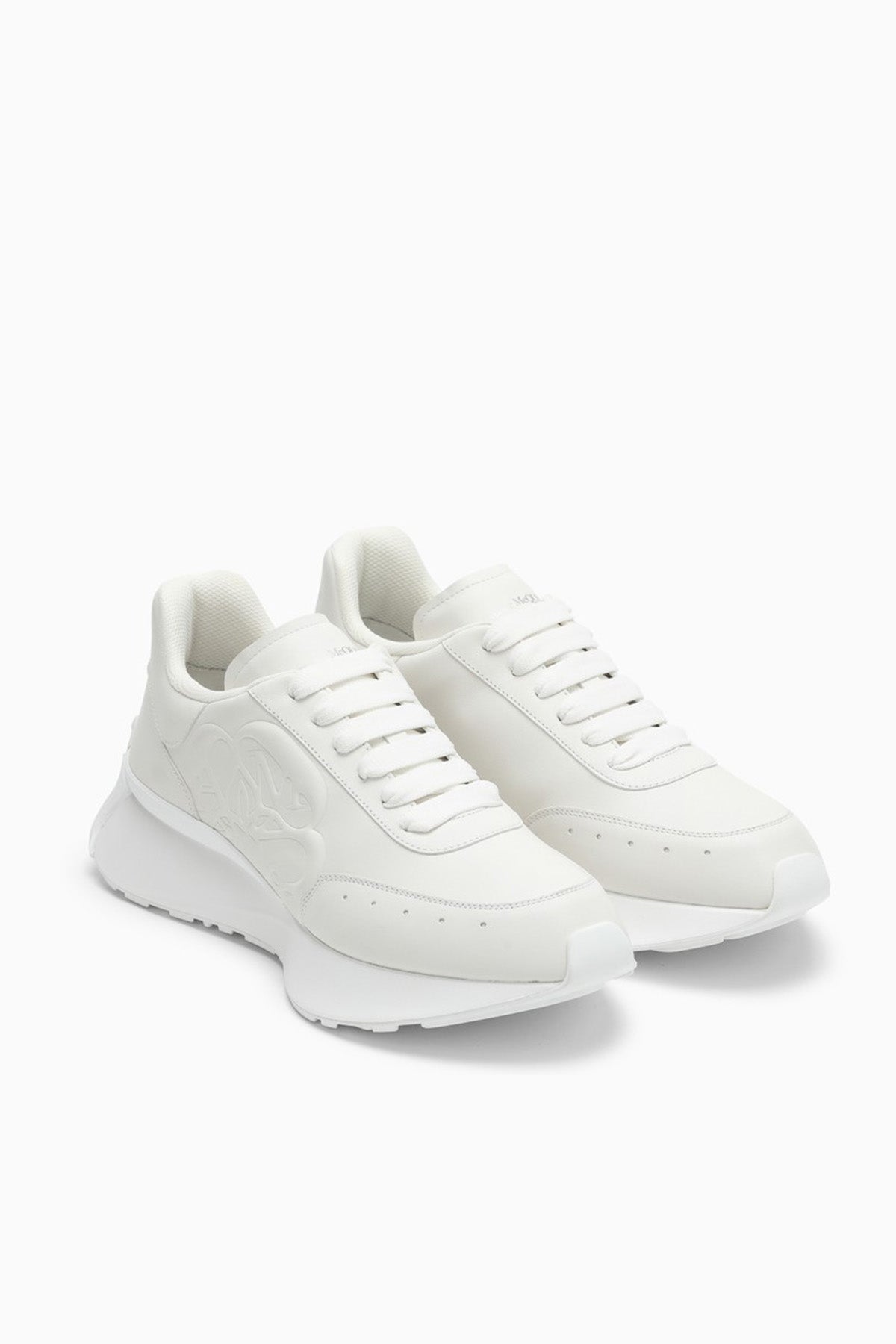 Alexander Mcqueen Deri Sneaker Ayakkabı-Libas Trendy Fashion Store