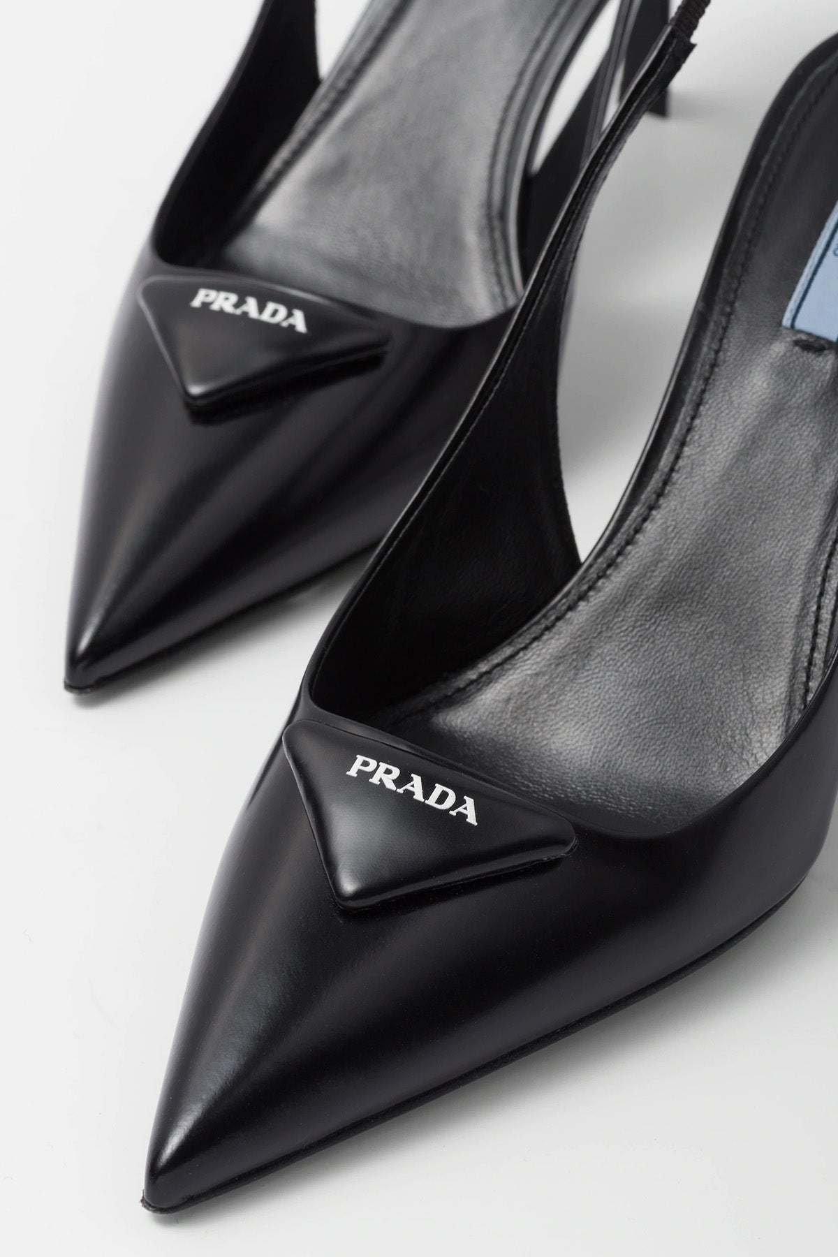 Prada Deri Stiletto Ayakkabı-Libas Trendy Fashion Store