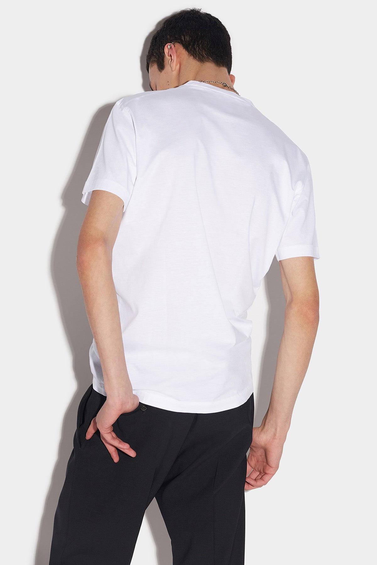 Dsquared Logolu Yuvarlak Yaka T-shirt-Libas Trendy Fashion Store