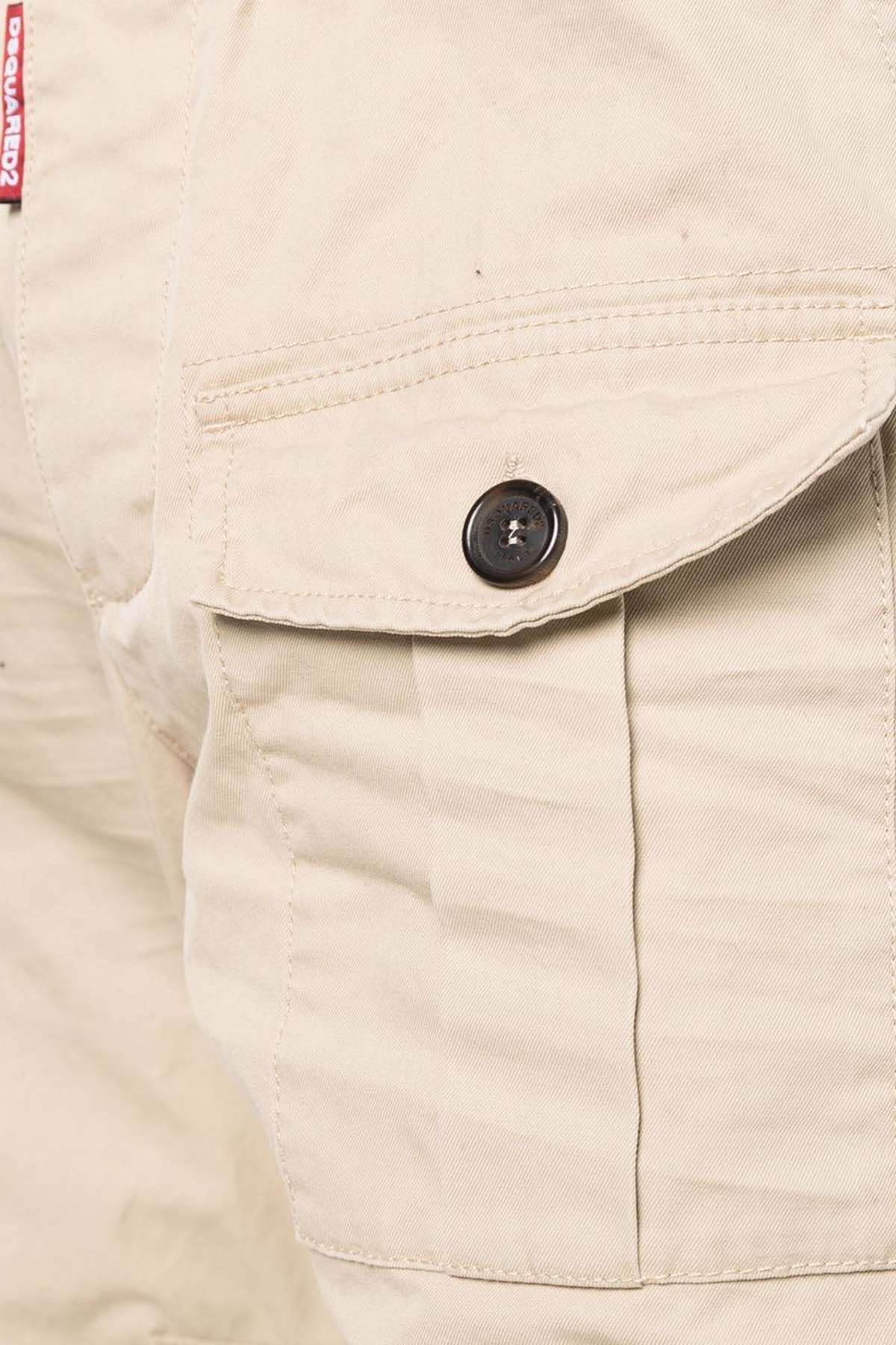 Dsquared Sexy Cargo Fit Pantolon-Libas Trendy Fashion Store