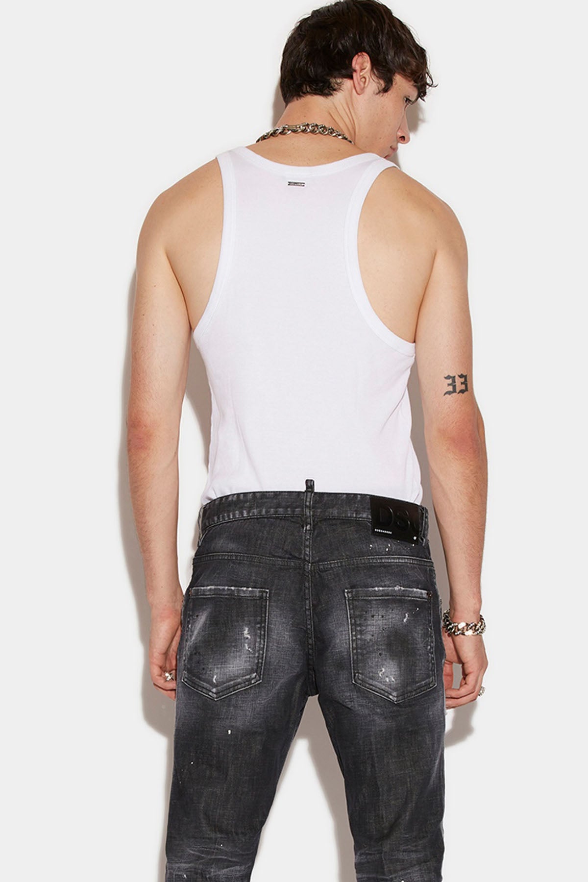 Dsquared Skater Yama ve Yırtık Detaylı Jeans-Libas Trendy Fashion Store