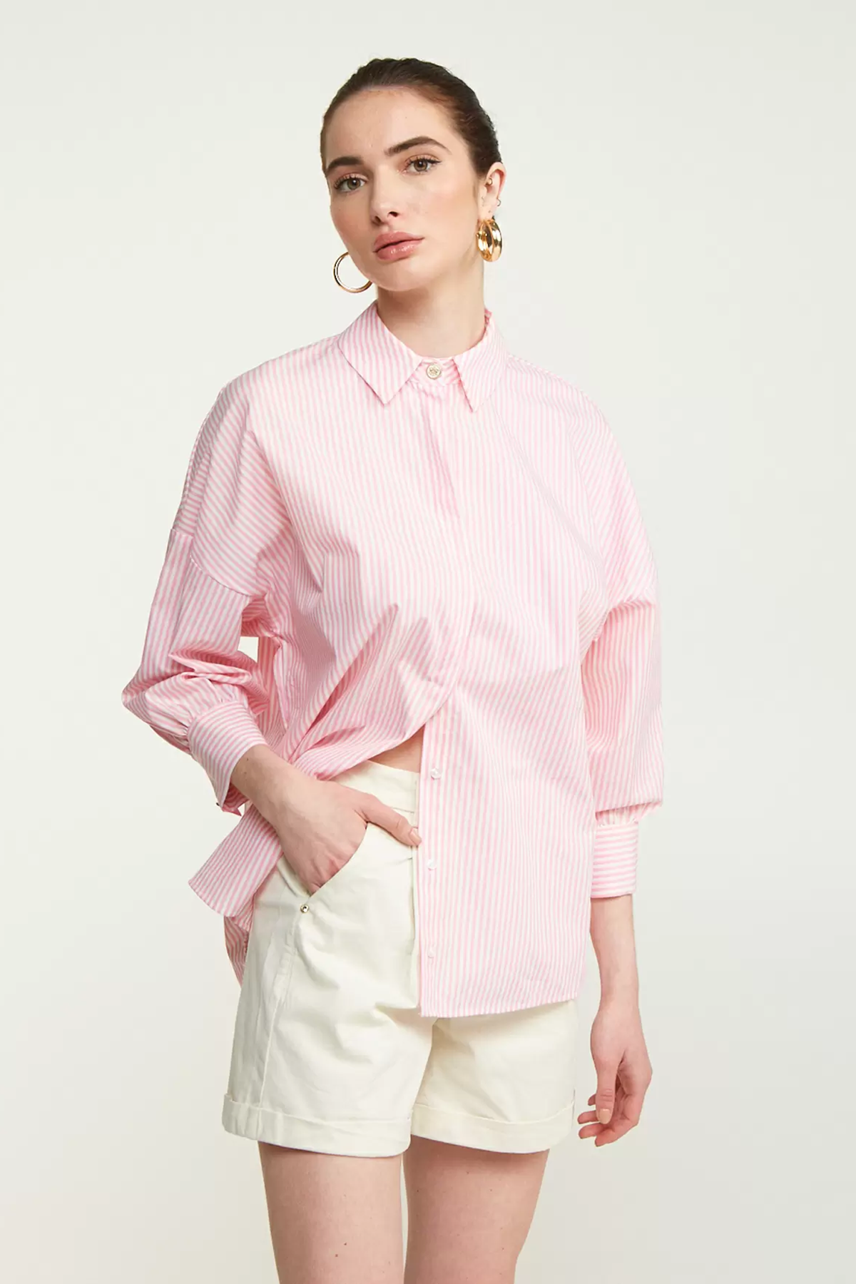 Lynne Tek Pile Yandan Cepli Şort-Libas Trendy Fashion Store