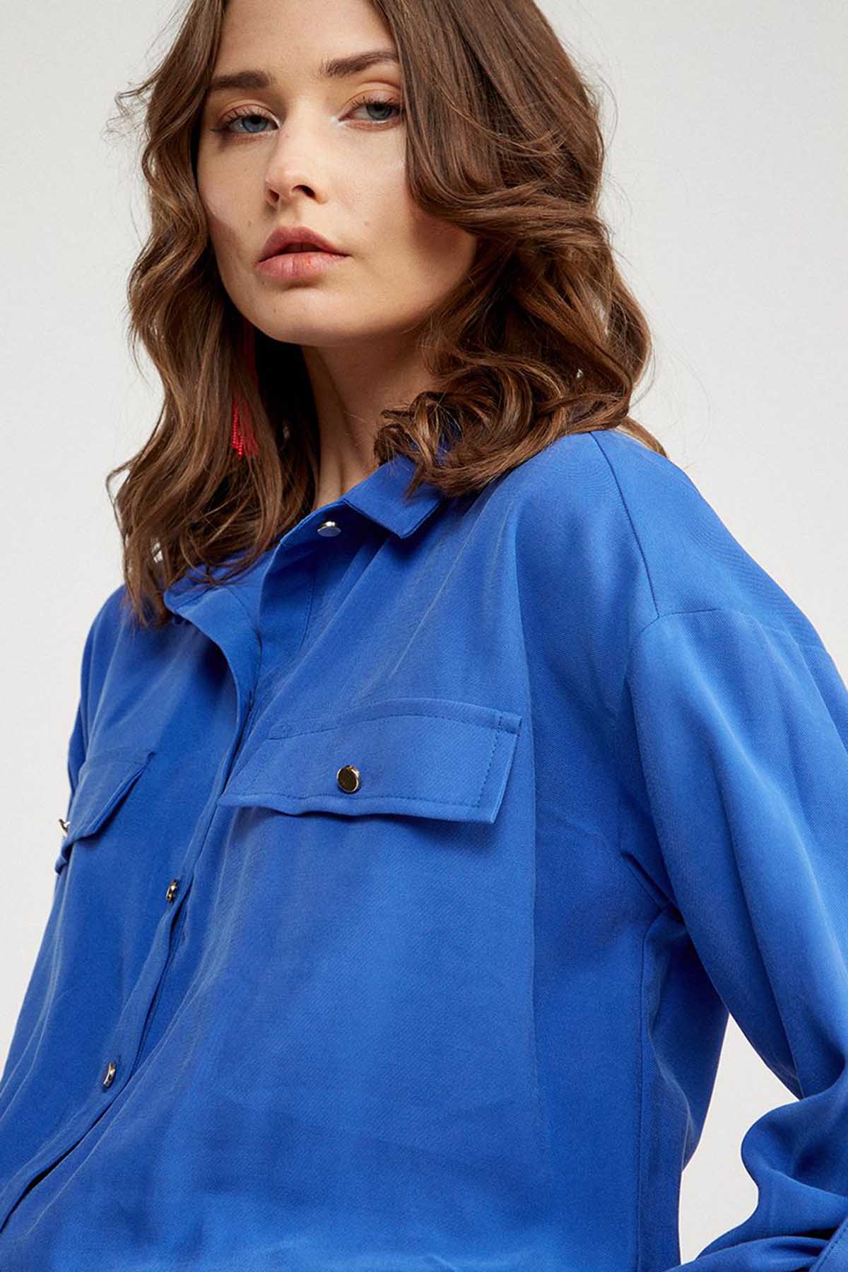 Bsb Geniş Kesim Gömlek-Libas Trendy Fashion Store