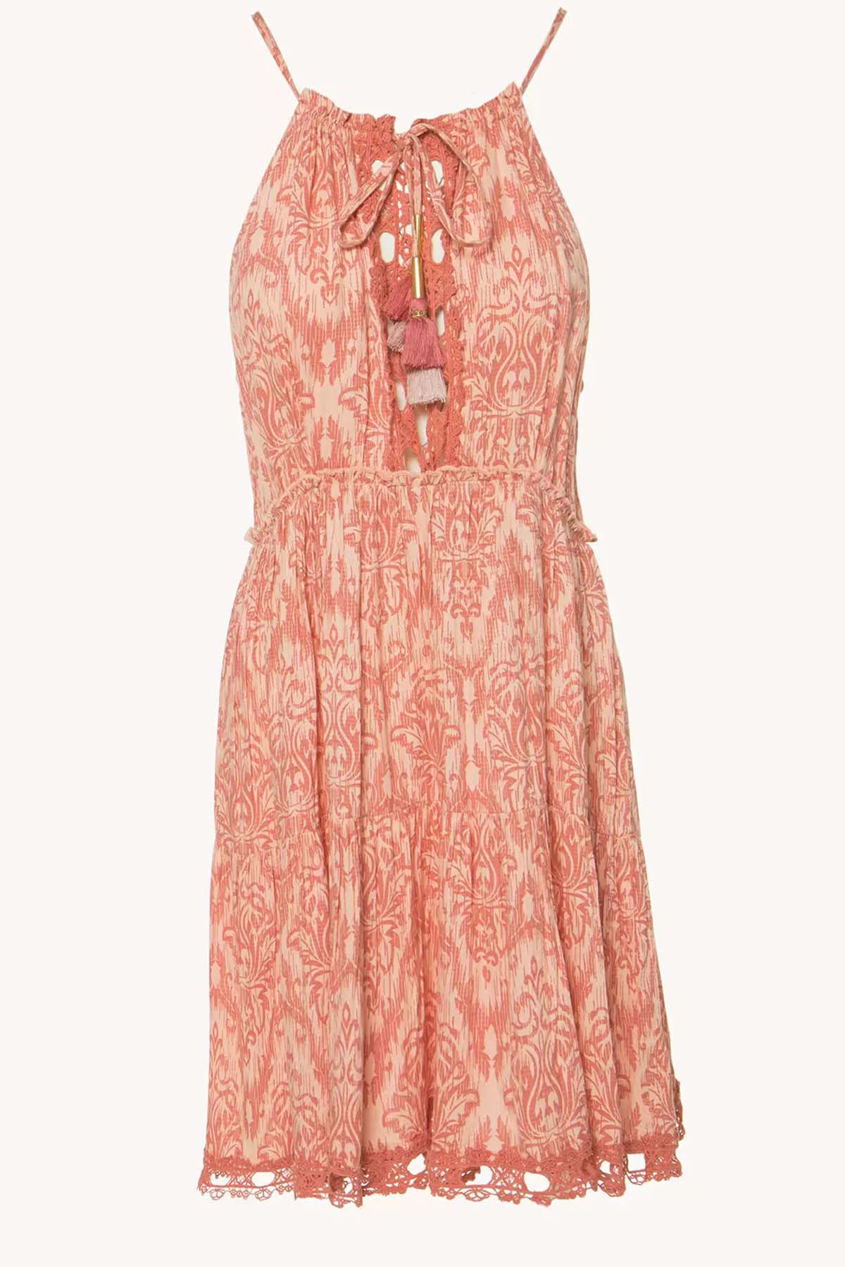 Lynne İp Askılı Mini Elbise-Libas Trendy Fashion Store