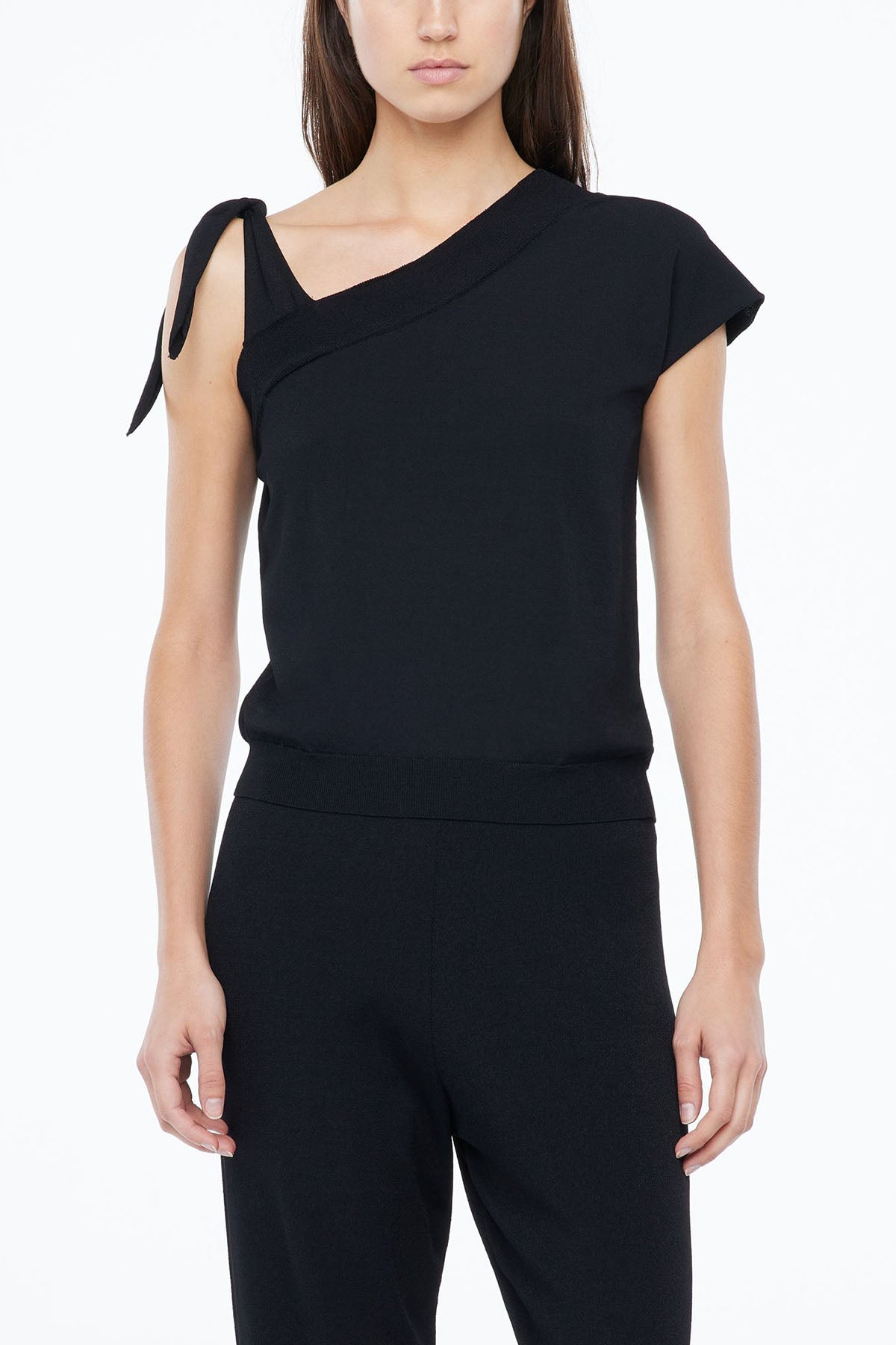 Sarah Pacini Tek Omuz Bağlamalı Bluz-Libas Trendy Fashion Store