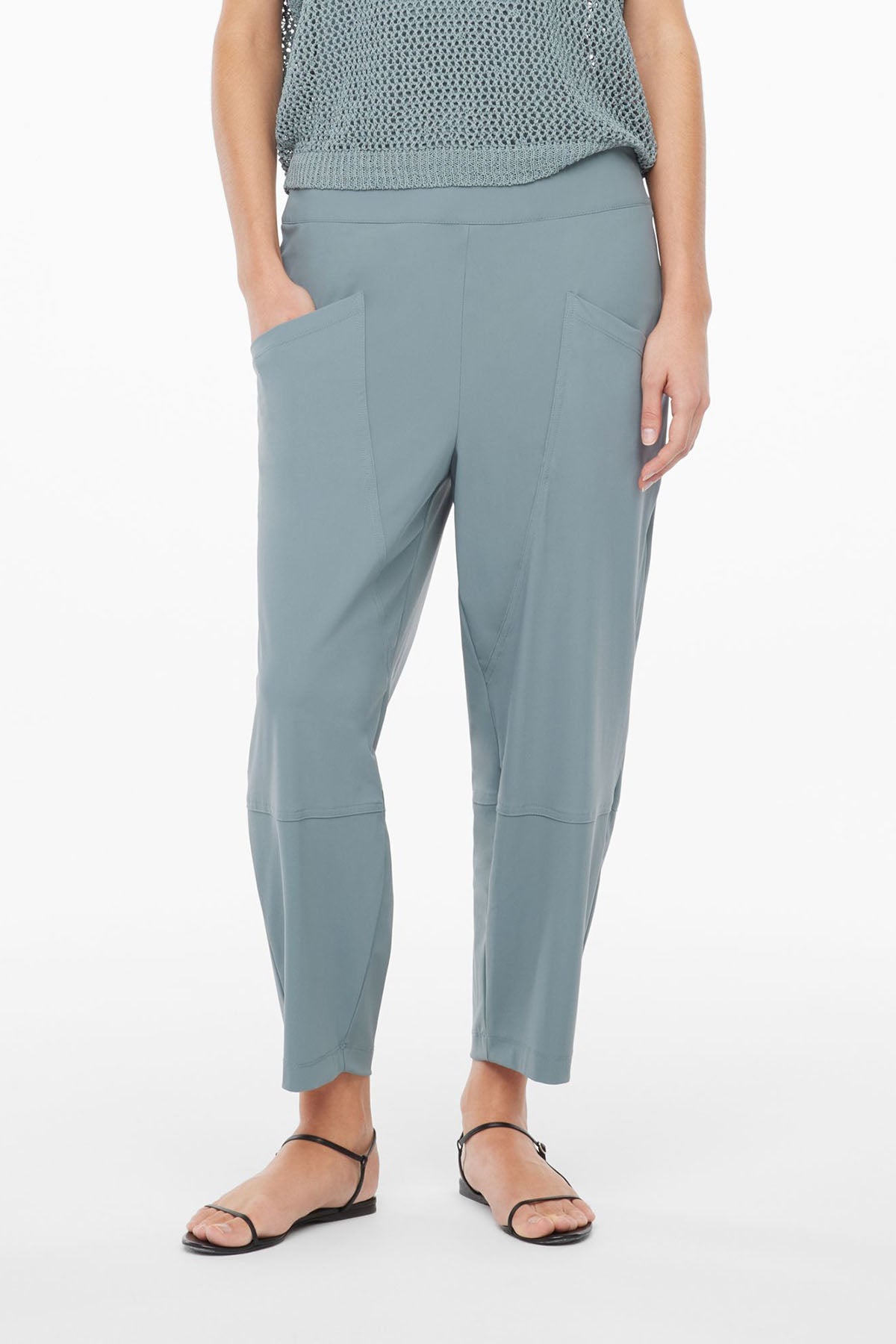 Sarah Pacini Geniş Kesim Streç Pantolon-Libas Trendy Fashion Store