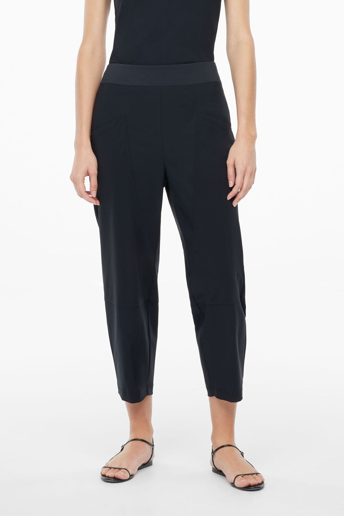 Sarah Pacini Geniş Kesim Yüksek Bel Streç Pantolon-Libas Trendy Fashion Store