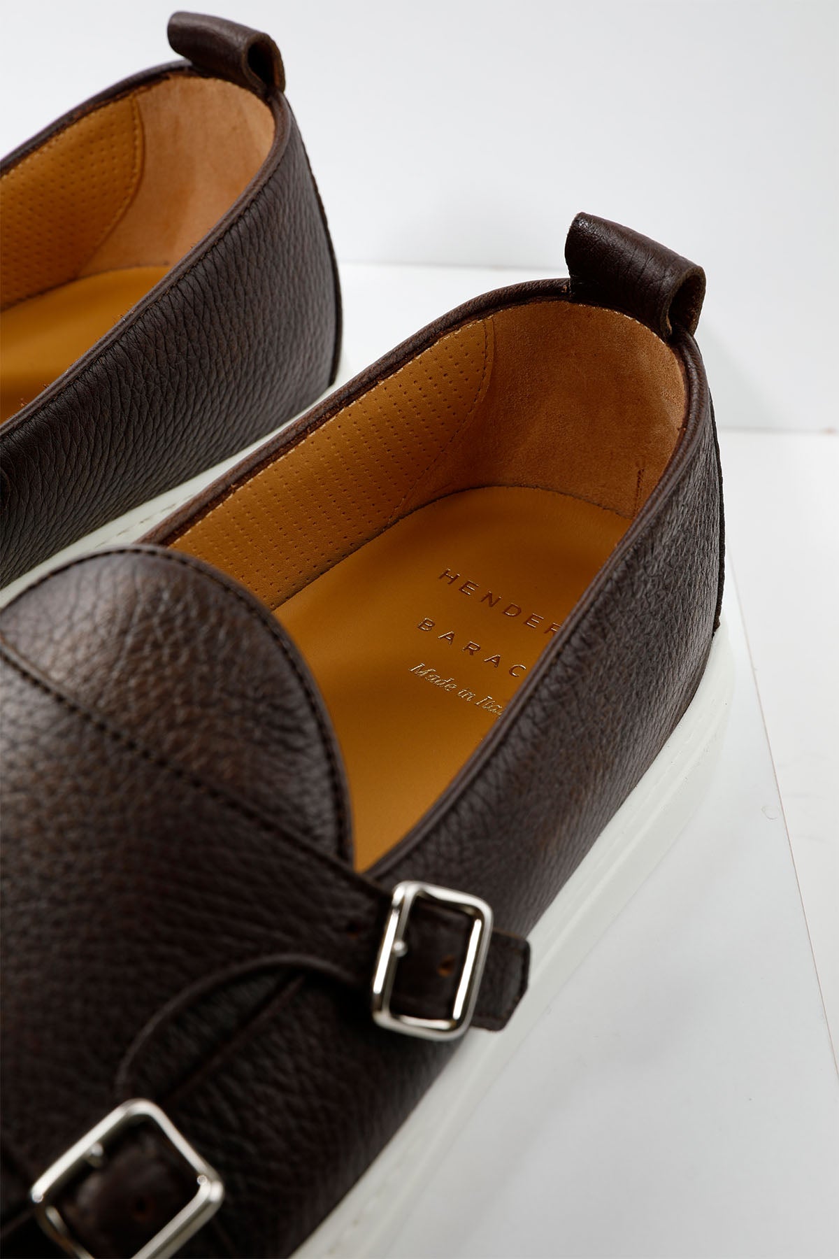 Henderson Tiff Deri Çift Tokalı Monk Loafer Ayakkabı-Libas Trendy Fashion Store