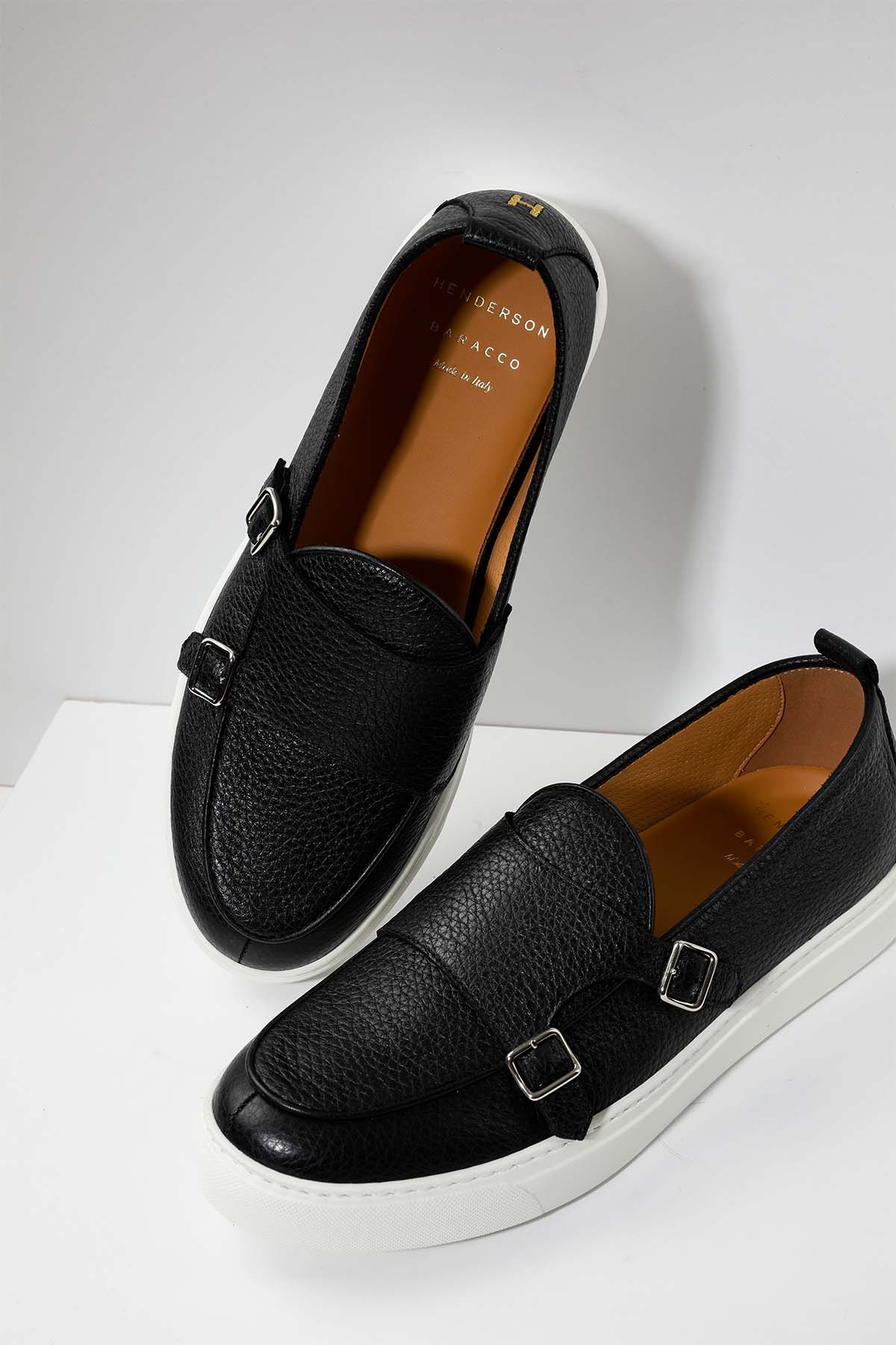 Henderson Tiff Deri Çift Tokalı Monk Loafer Ayakkabı-Libas Trendy Fashion Store