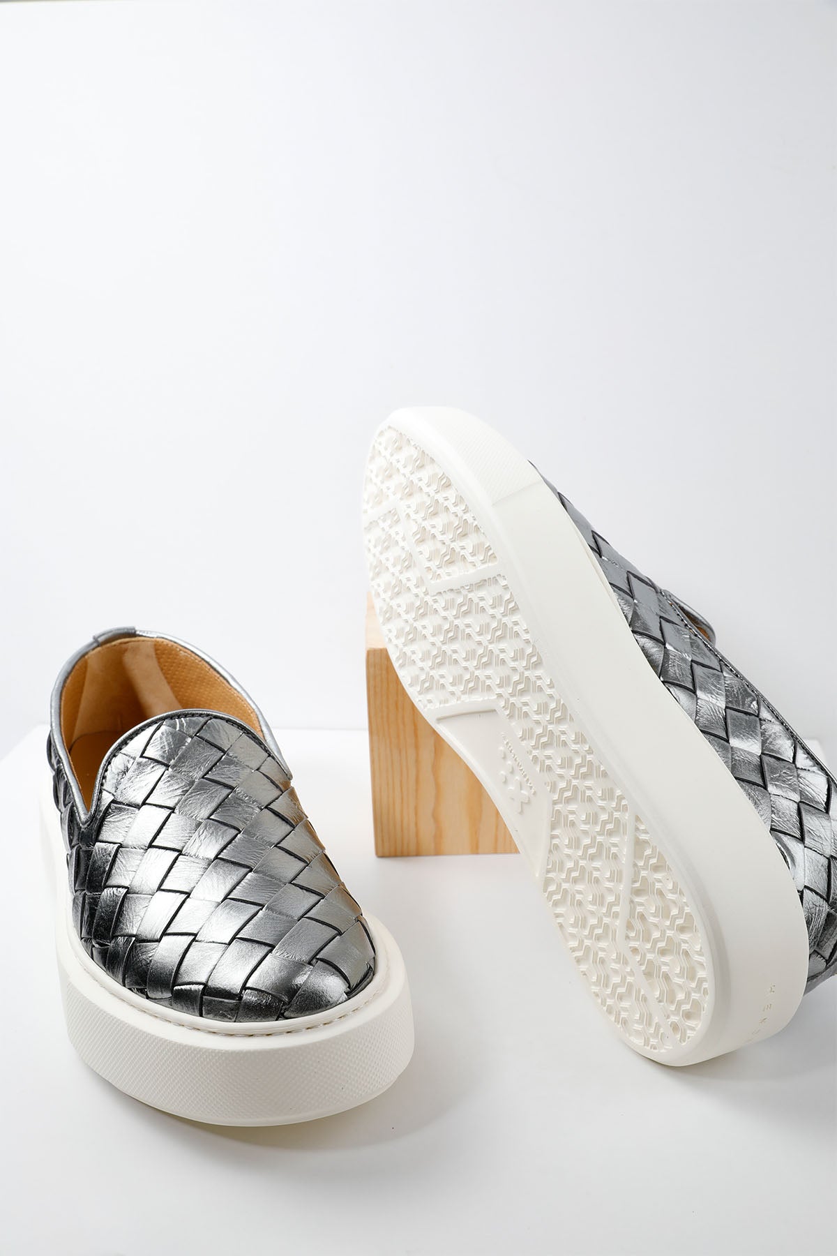 Henderson Jole Extralight Örgü Deri Loafer Ayakkabı-Libas Trendy Fashion Store