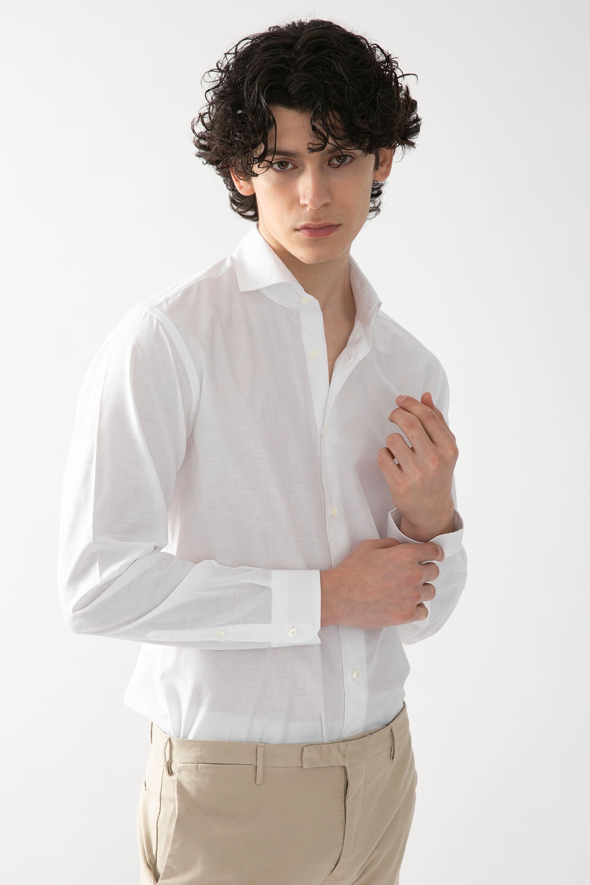 Poggianti Firenze Fransız Yaka Gömlek-Libas Trendy Fashion Store