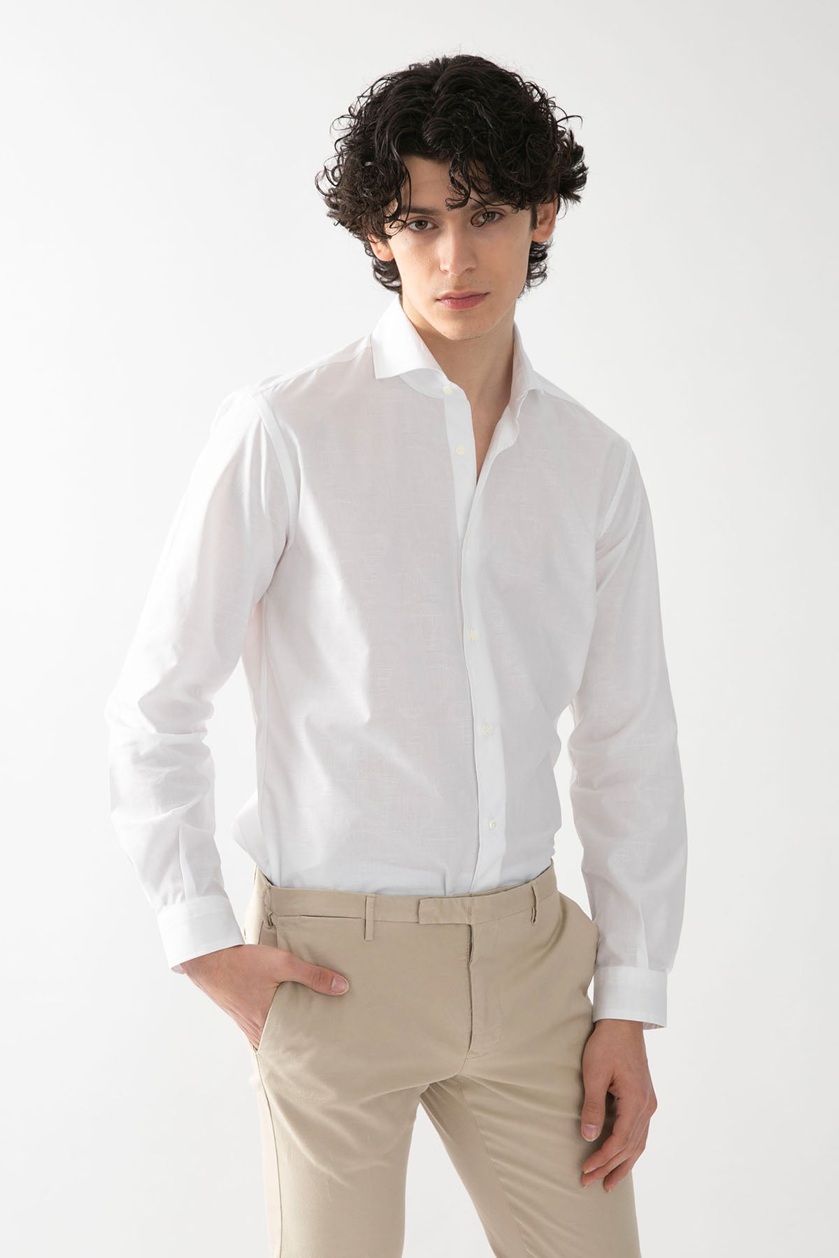 Poggianti Firenze Fransız Yaka Gömlek-Libas Trendy Fashion Store