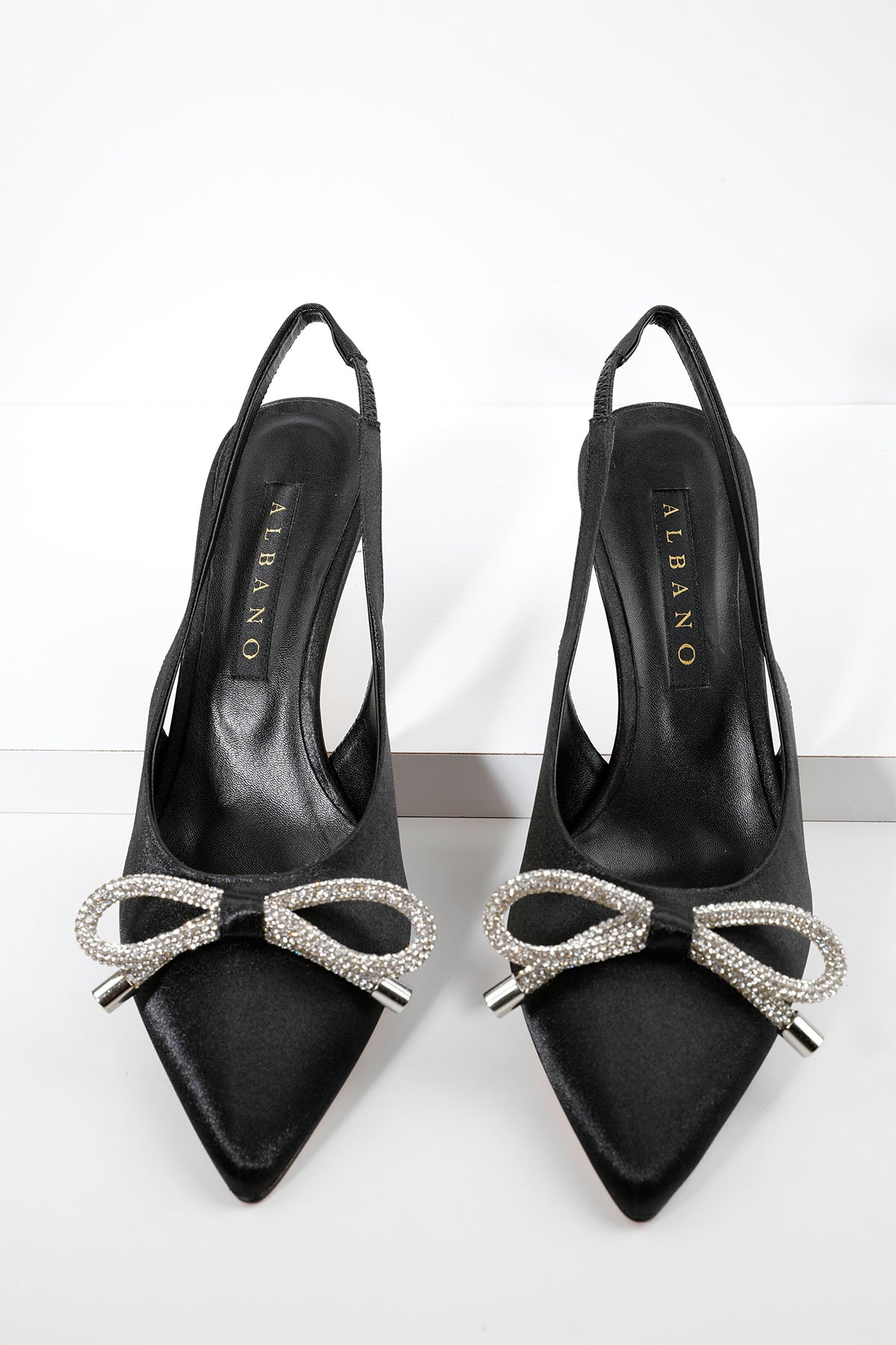 Albano Sivri Burun İnce Topuklu Abiye Ayakkabısı-Libas Trendy Fashion Store