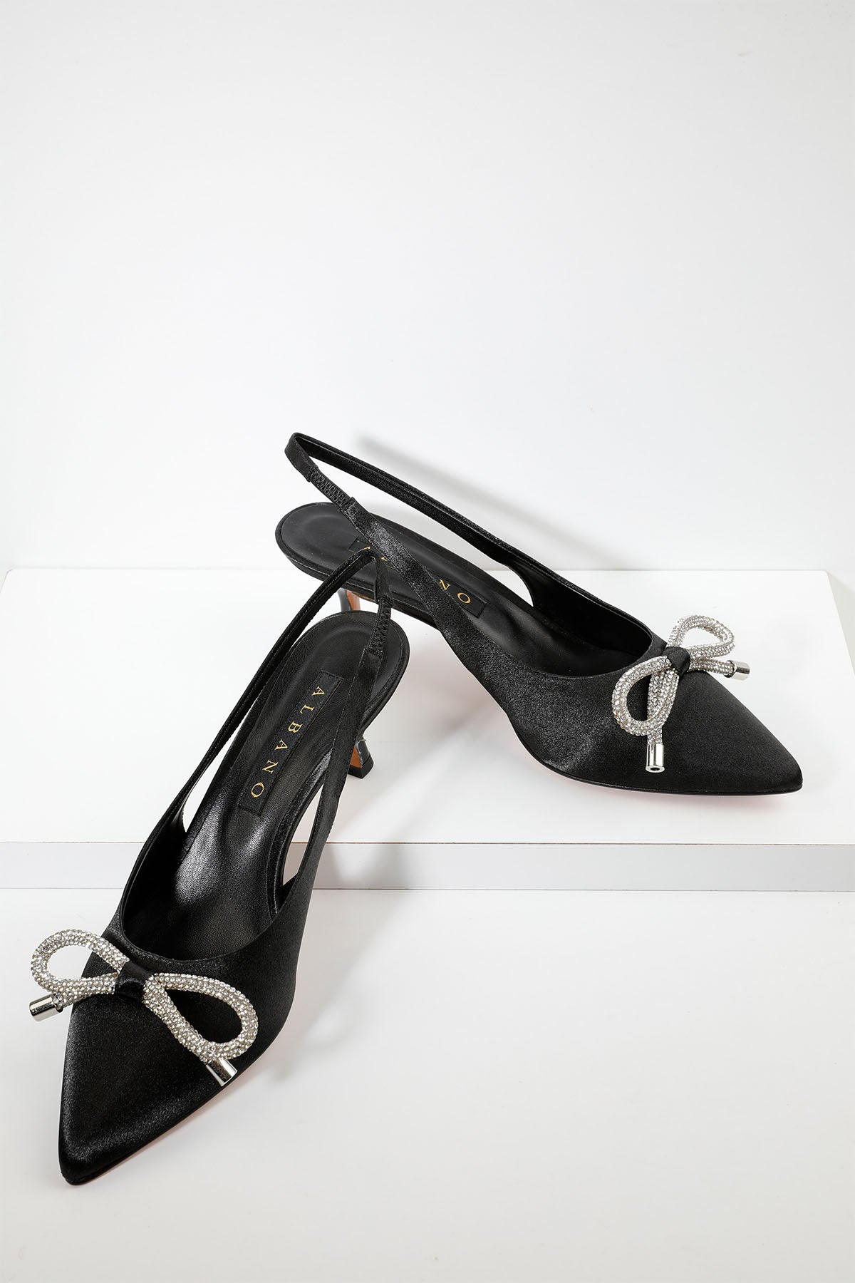 Albano Sivri Burun İnce Topuklu Abiye Ayakkabısı-Libas Trendy Fashion Store