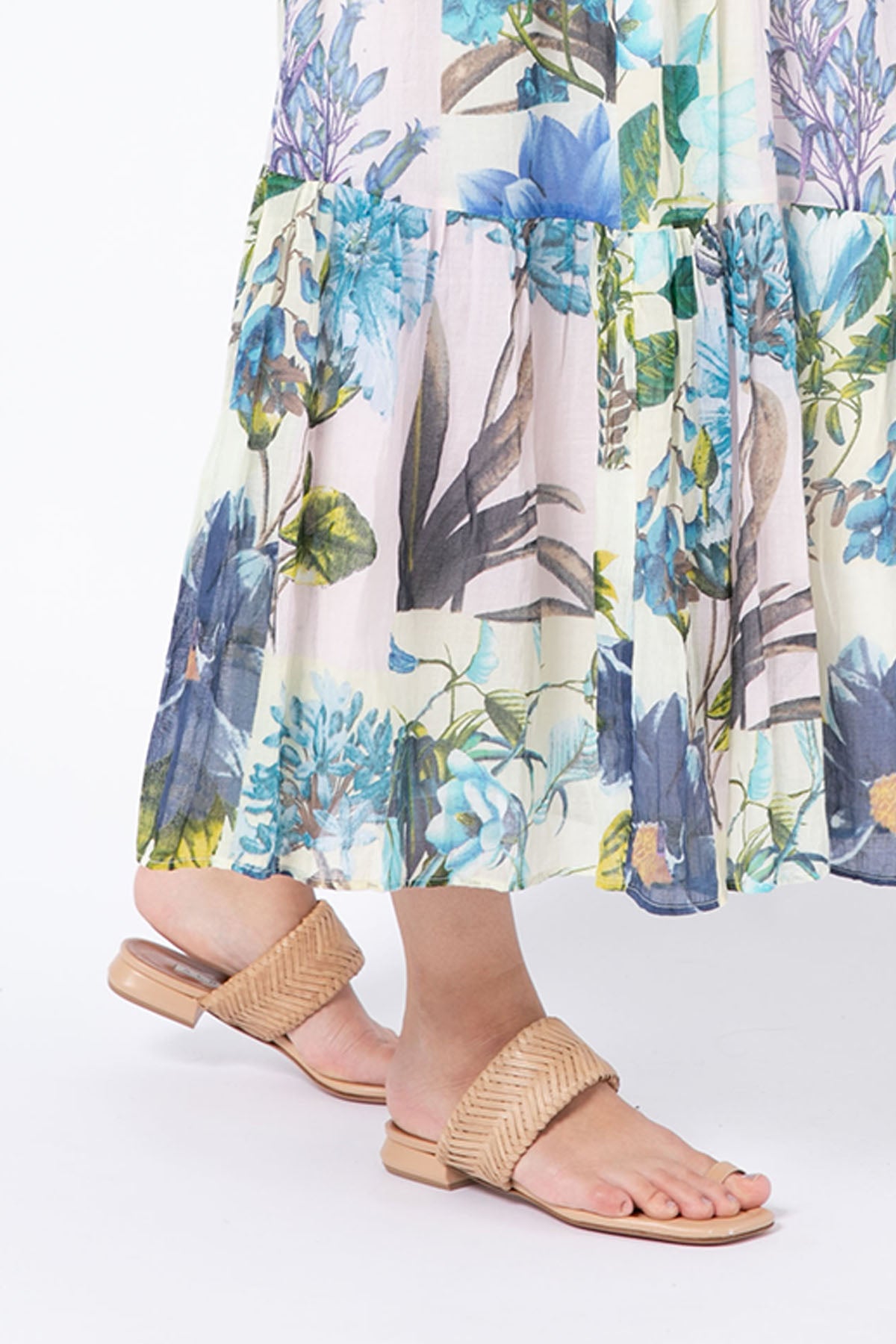 Albano Küt Burun Topuklu Deri Terlik-Libas Trendy Fashion Store