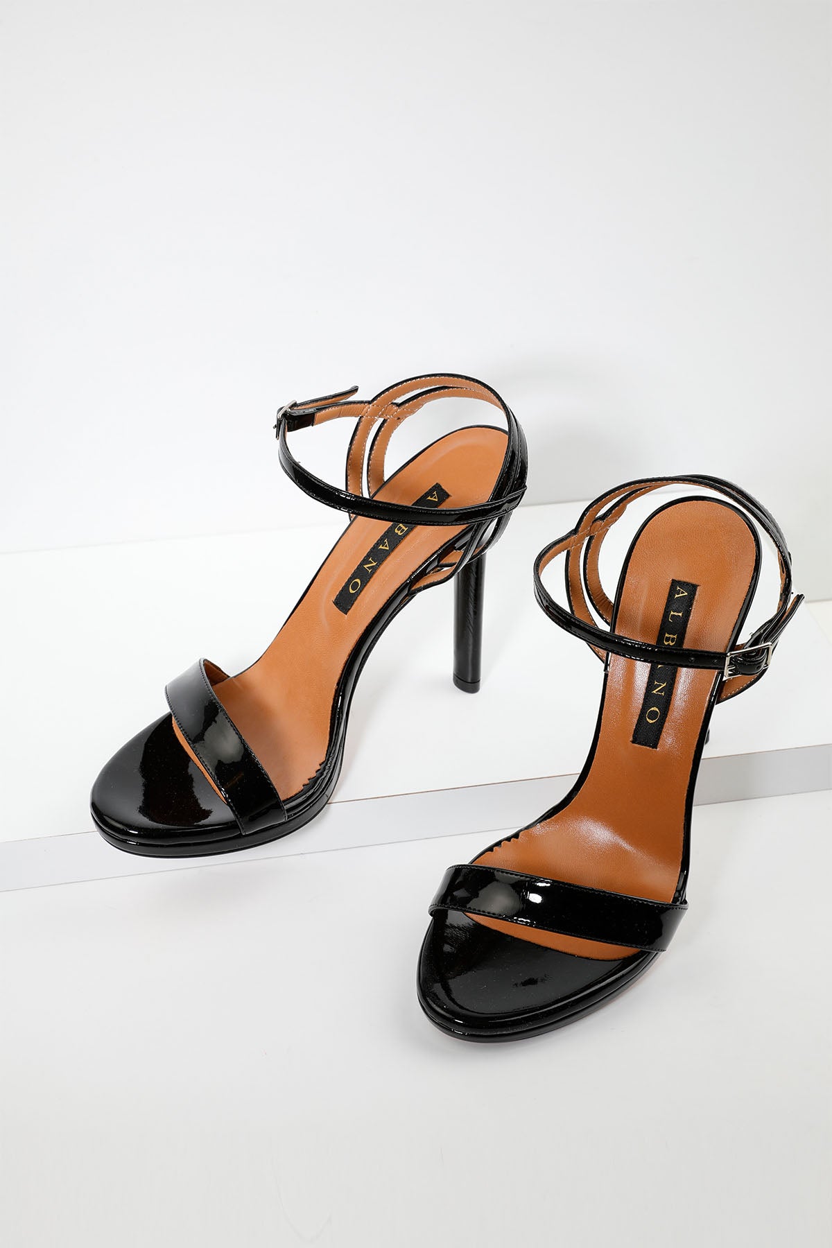 Albano Topuklu Rugan Ayakkabı-Libas Trendy Fashion Store