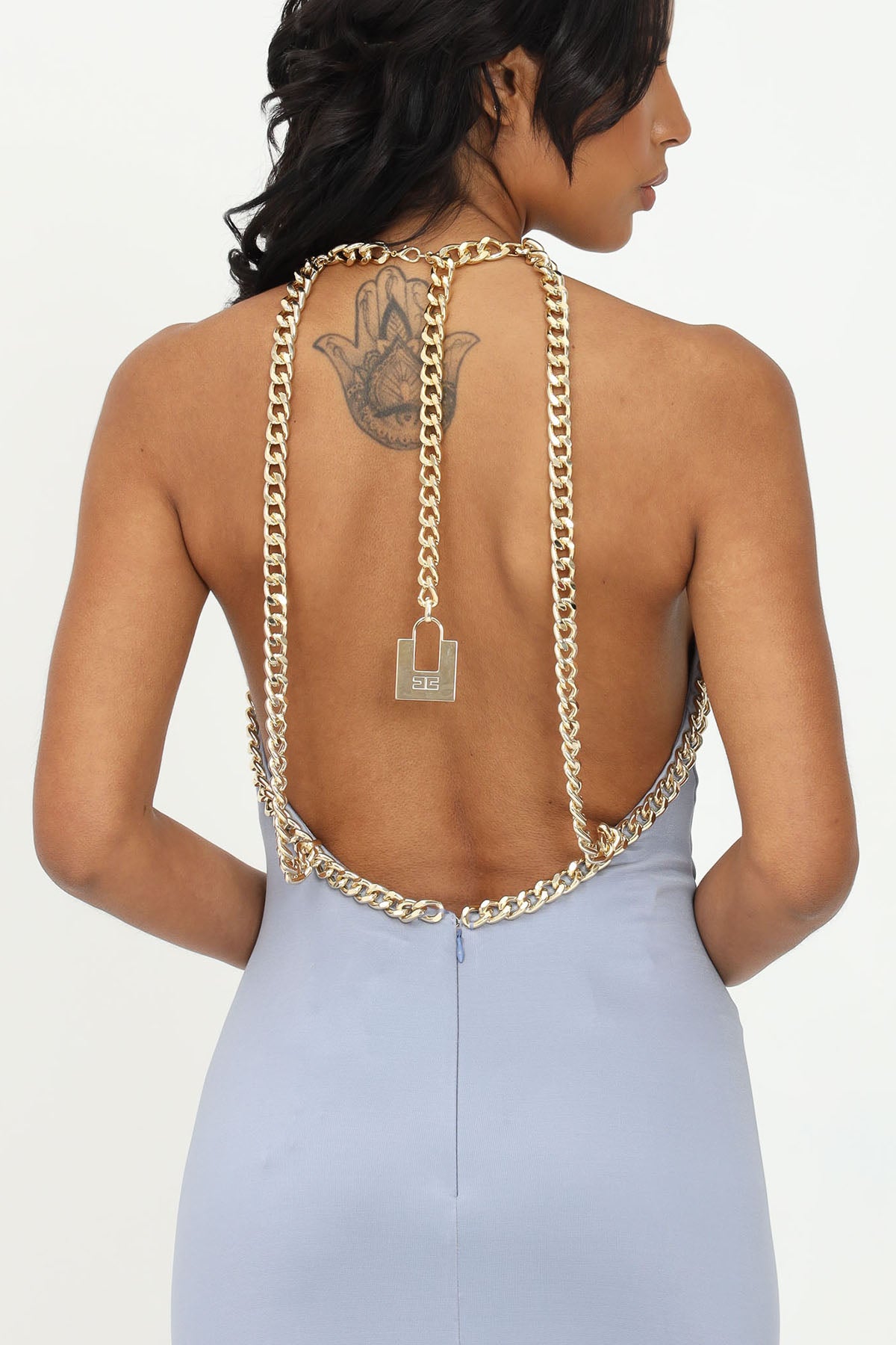 Elisabetta Franchi Uzun Abiye Elbise-Libas Trendy Fashion Store