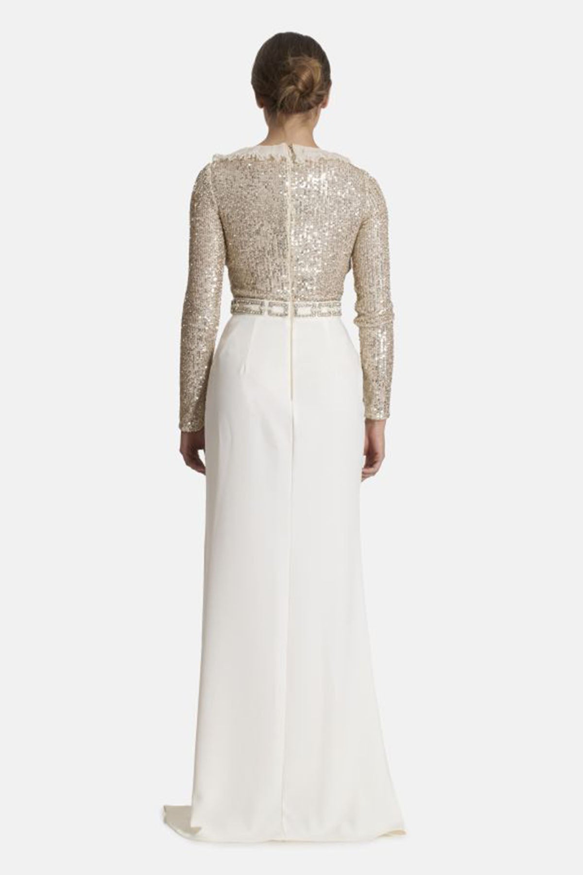 Elisabetta Franchi Uzun Abiye Elbise-Libas Trendy Fashion Store