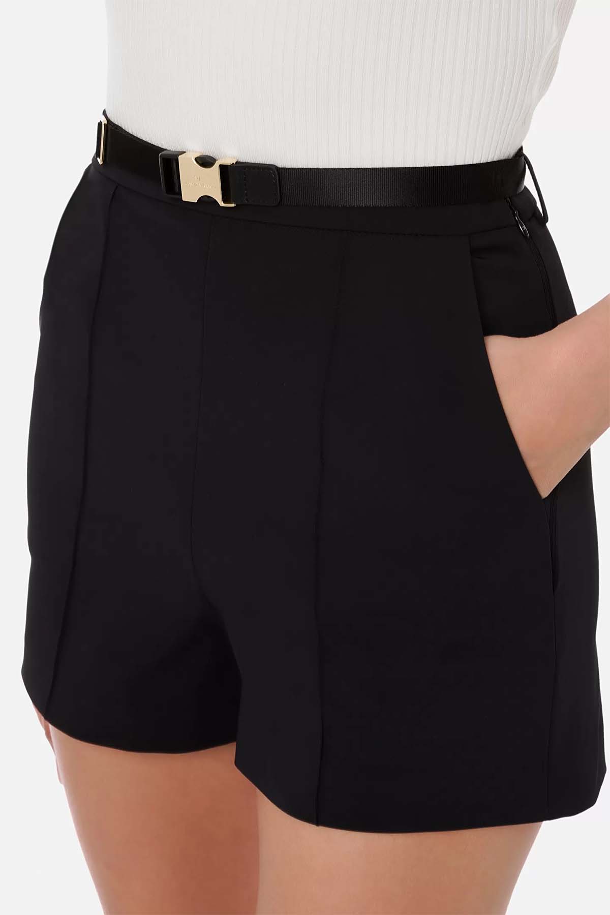 Elisabetta Franchi Klips Kemerli Şort-Libas Trendy Fashion Store