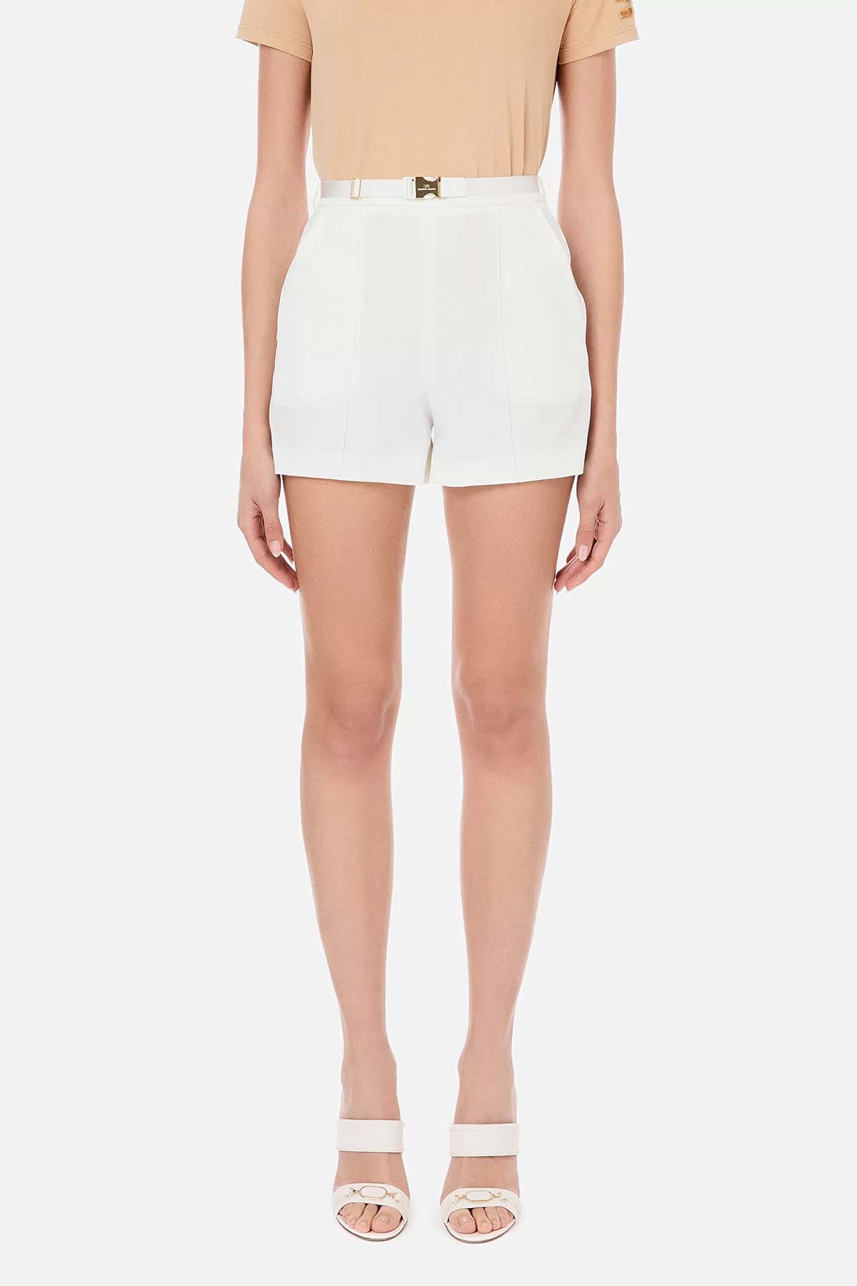 Elisabetta Franchi Klips Kemerli Şort-Libas Trendy Fashion Store