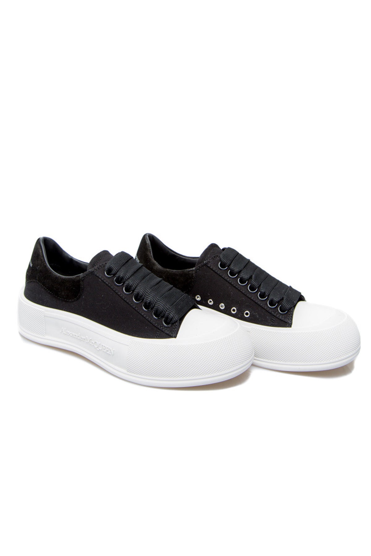 Alexander Mcqueen Canvas Sneaker Ayakkabı-Libas Trendy Fashion Store