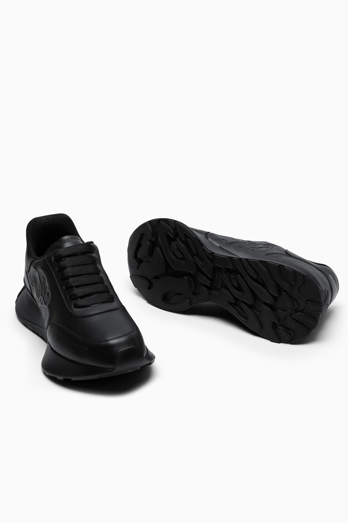 Alexander Mcqueen Deri Sneaker Ayakkabı-Libas Trendy Fashion Store