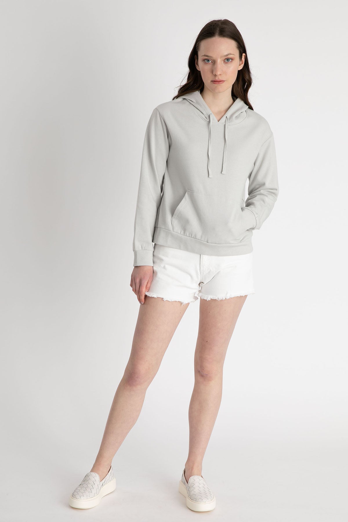 7 For All Mankind Kapüşonlu Sweatshirt-Libas Trendy Fashion Store