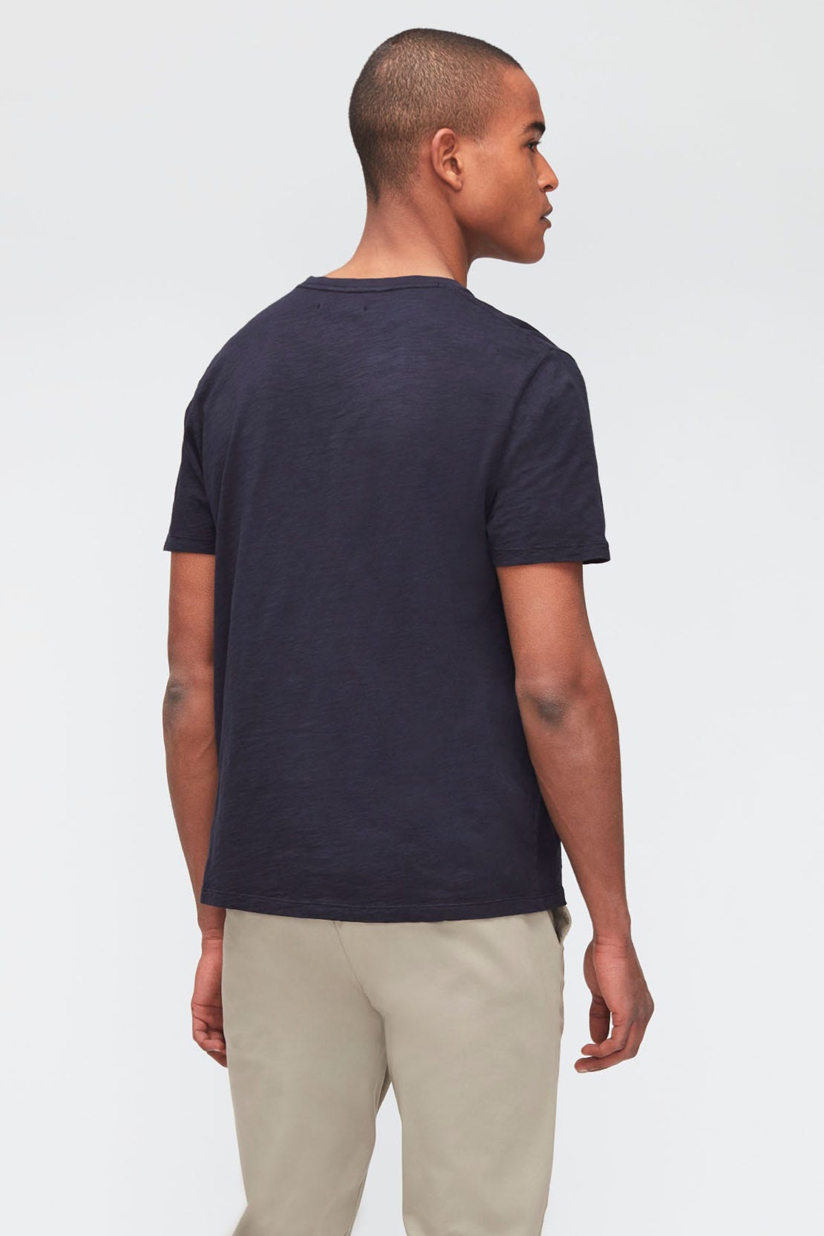 7 For All Mankind Yuvarlak Yaka Organik Pamuklu T-shirt-Libas Trendy Fashion Store