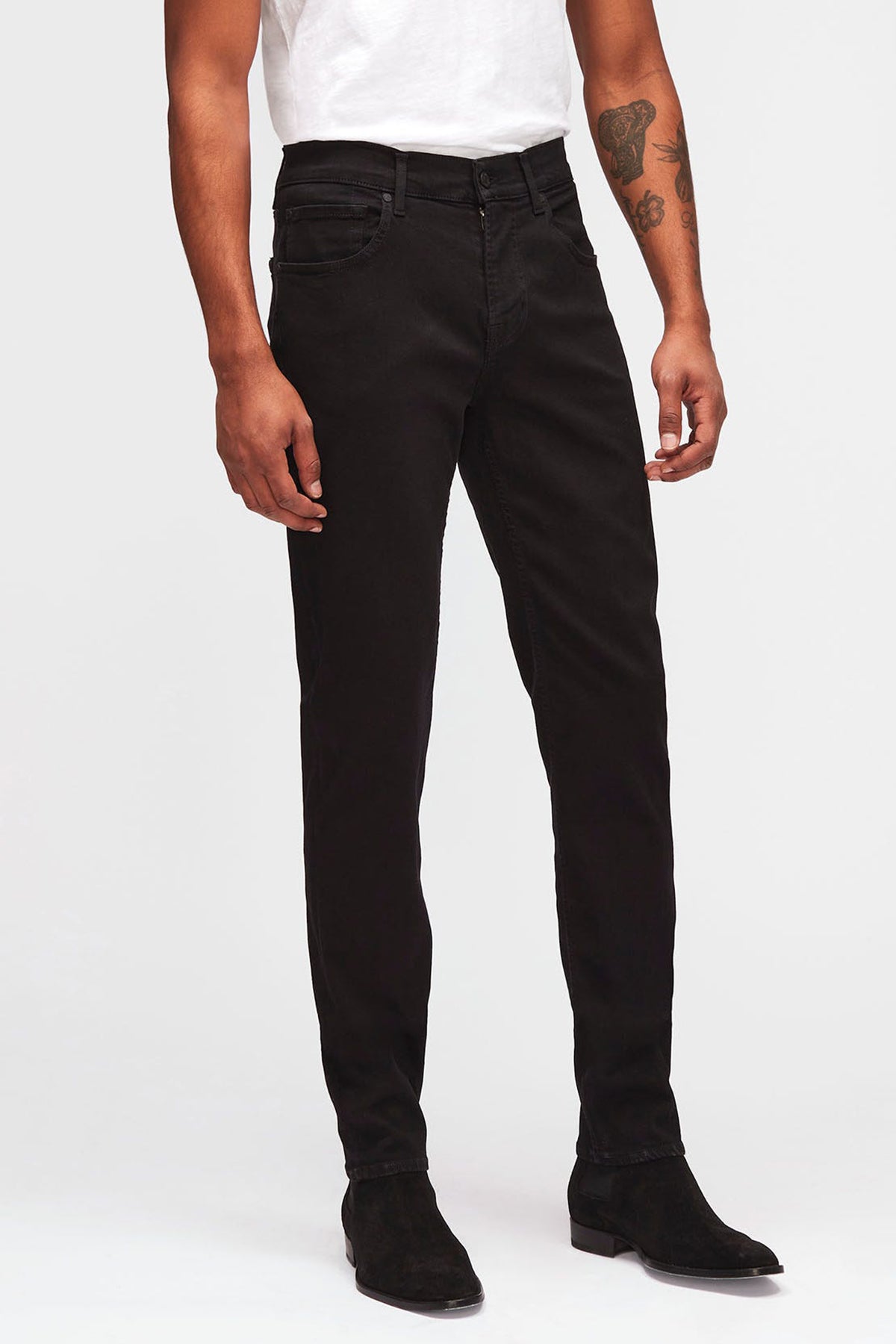 7 For All Mankind Modern Slimmy Tapered Luxe Performance Jeans-Libas Trendy Fashion Store