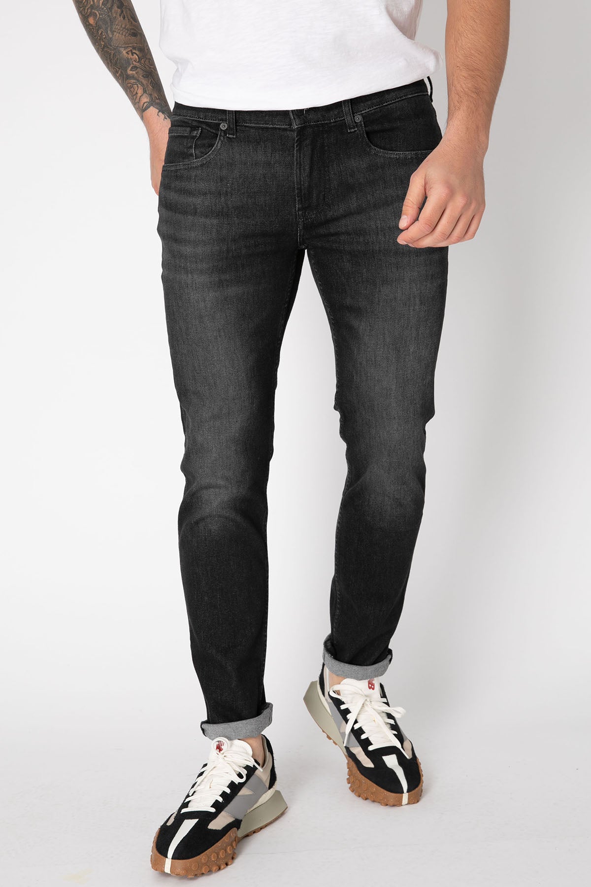 7 For All Mankind Slimmy Tapered Modern Slim Fit Jeans-Libas Trendy Fashion Store