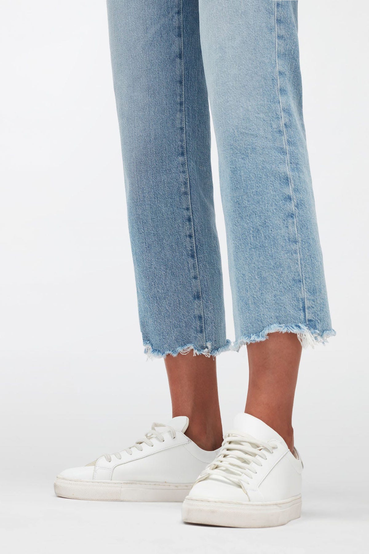 7 For All Mankind Logan Stovepipe Yüksek Bel Straight Fit Jeans-Libas Trendy Fashion Store